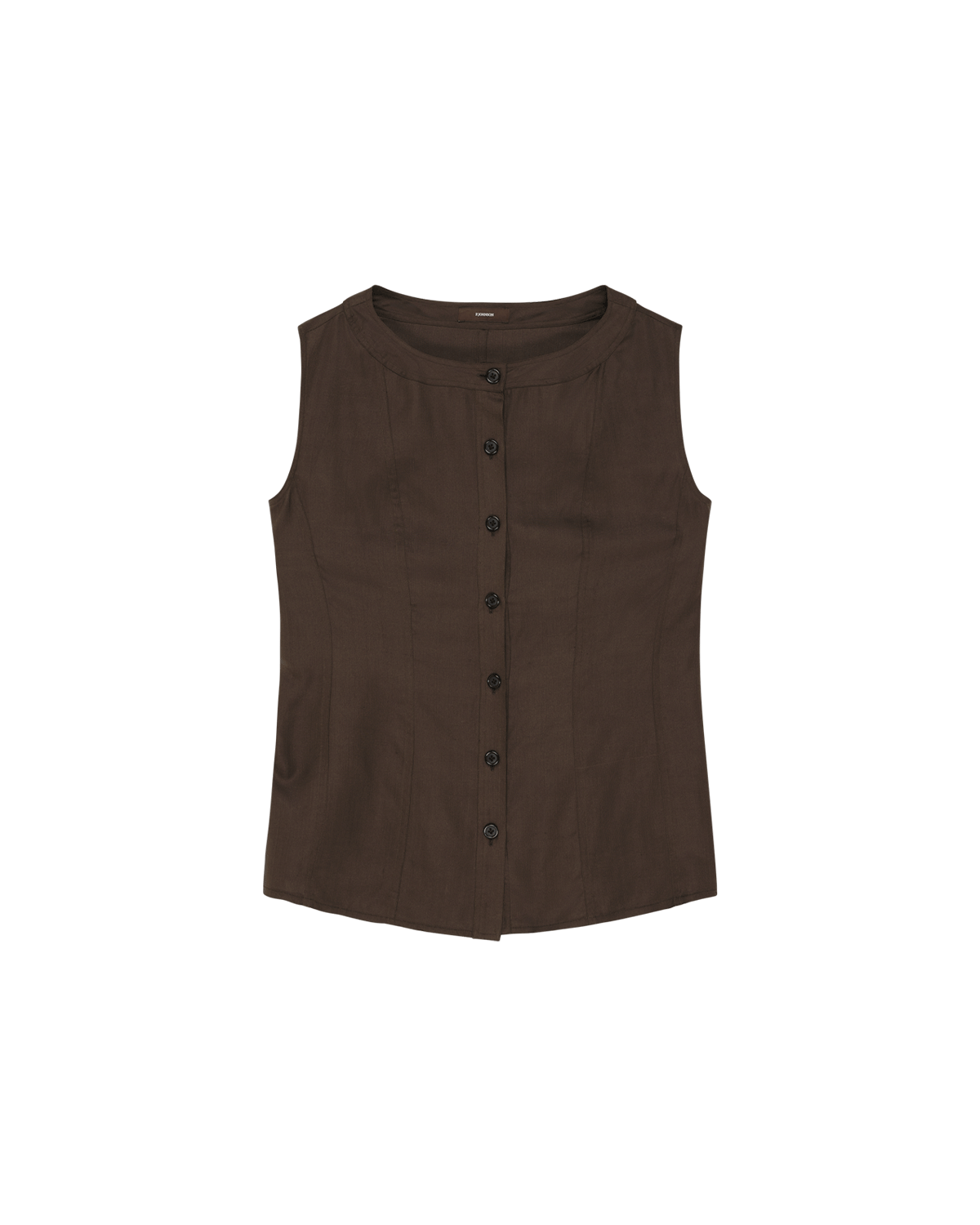 Bodice Top - Chocolate Dupioni