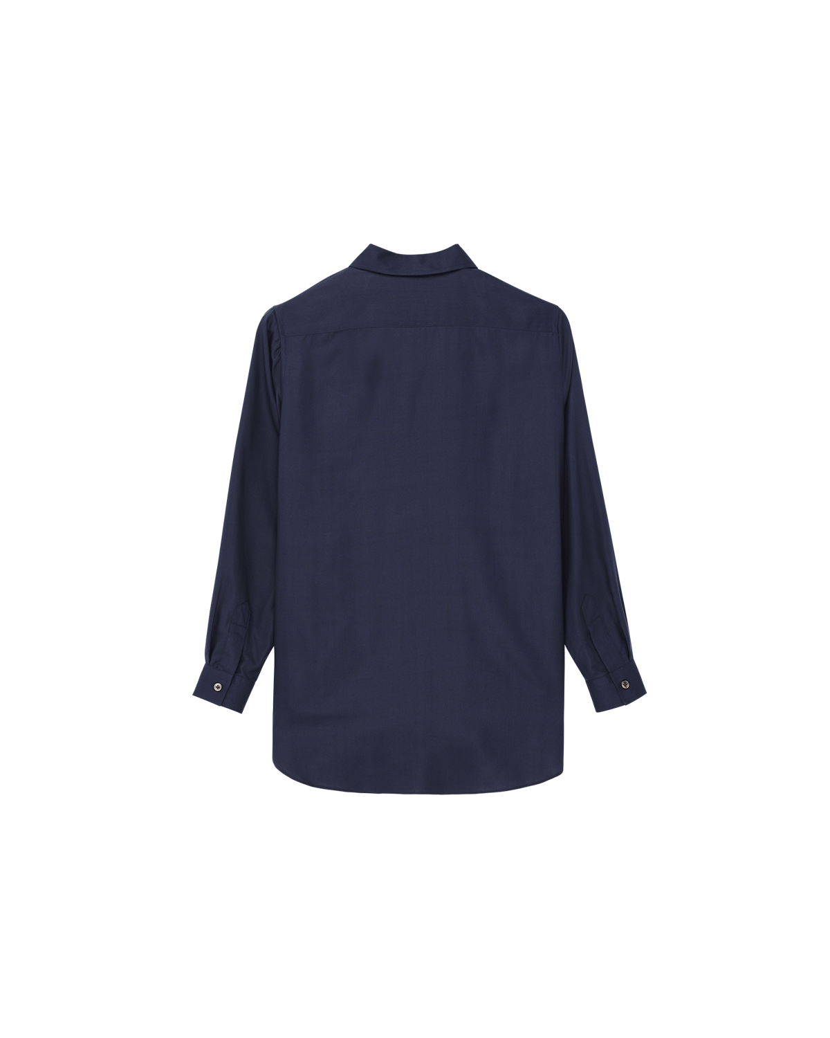 Classic Shirt - Navy Dupioni