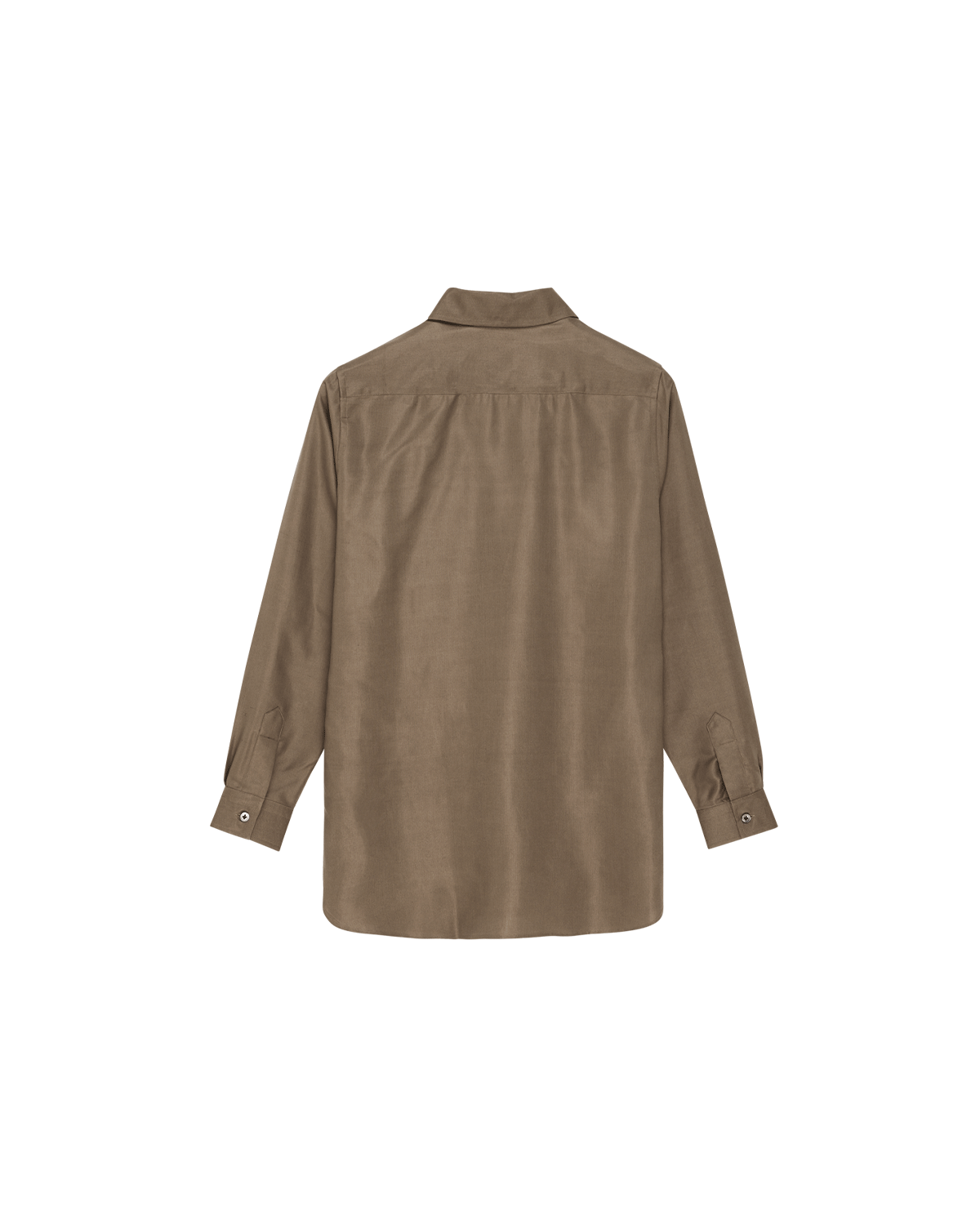 Classic Shirt - Taupe Dupioni