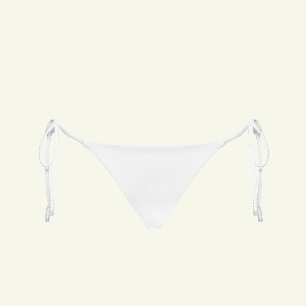 Emily Bikini Bottom - White