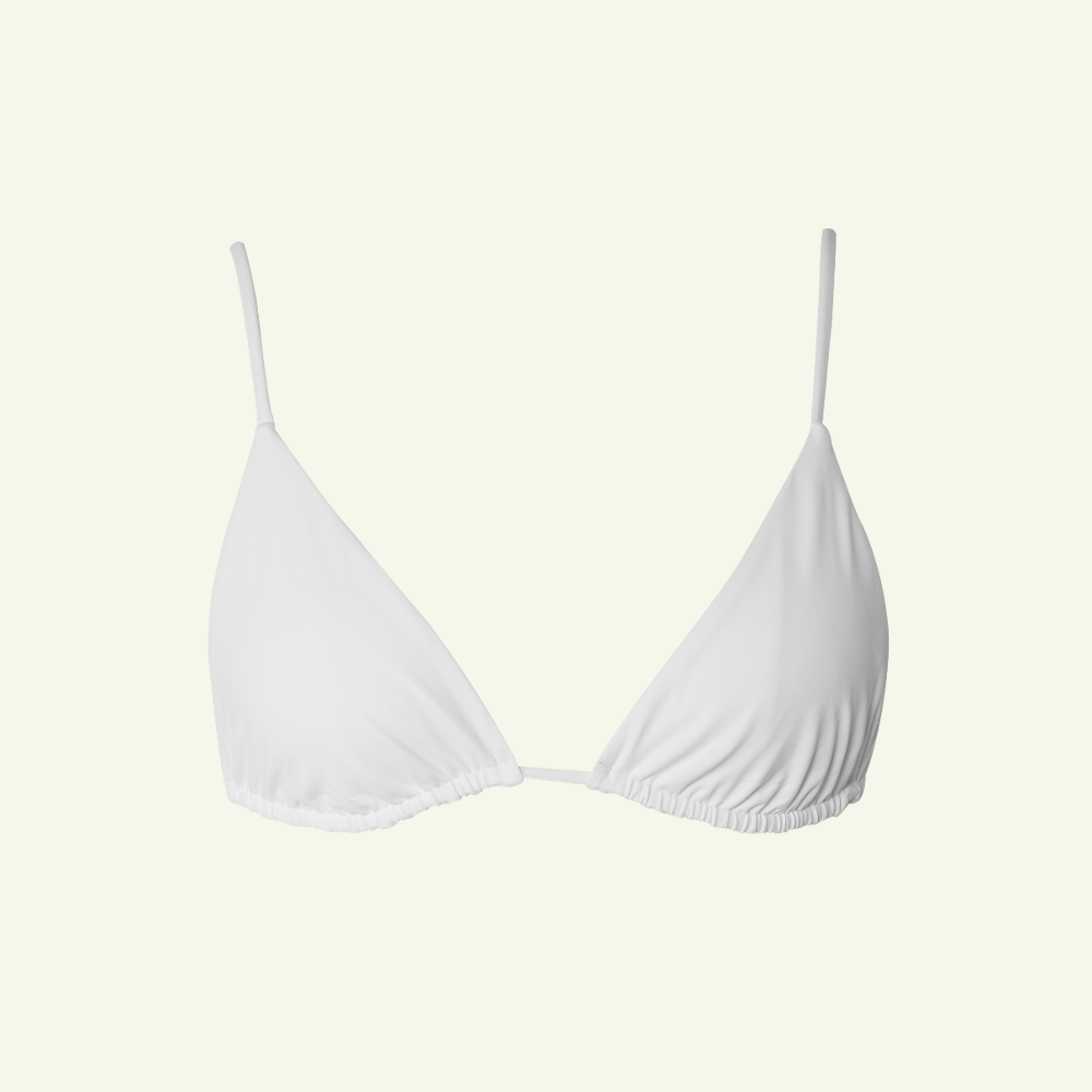 Emily Bikini Top - White
