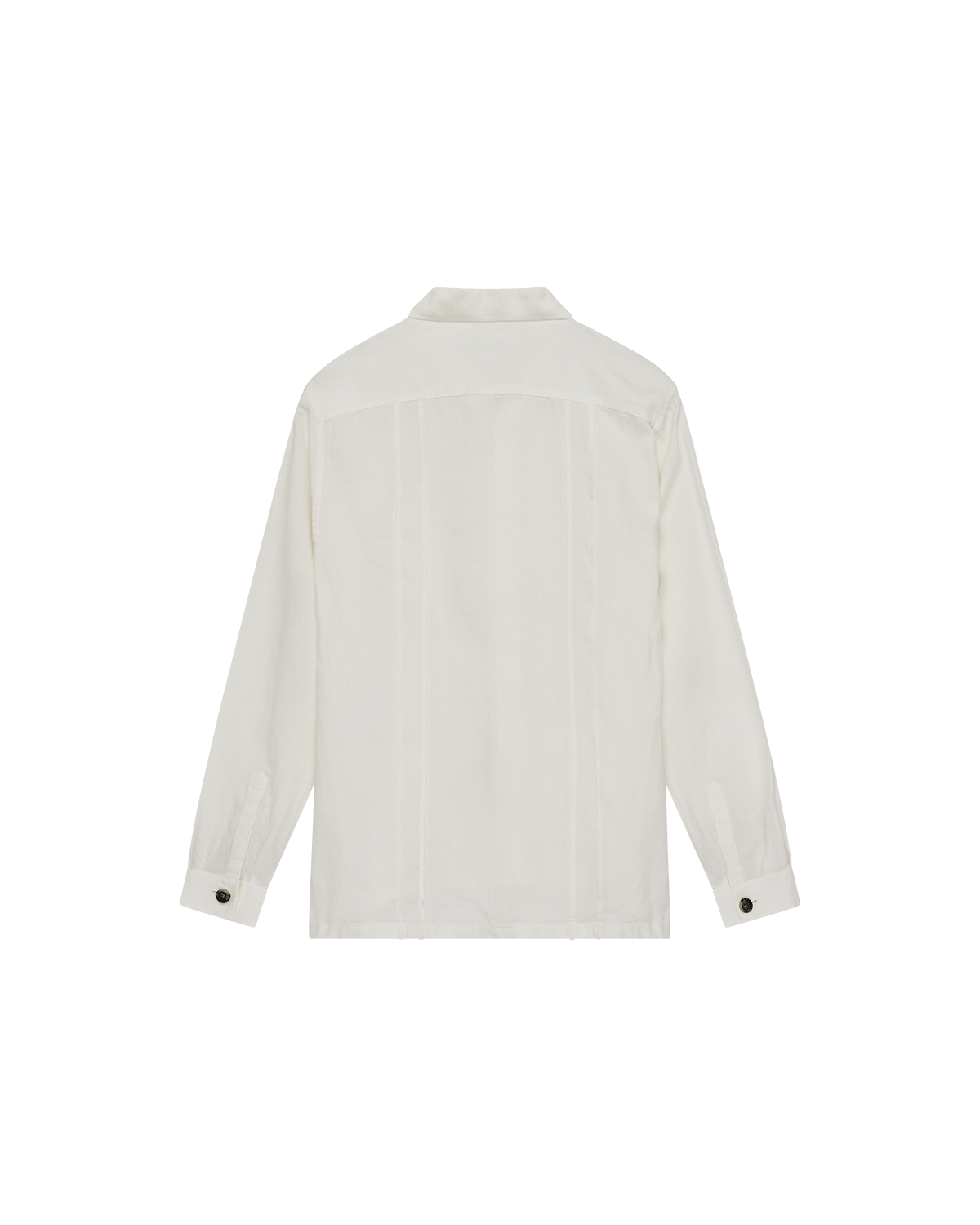 Havana Shirt - White Linen Canvas