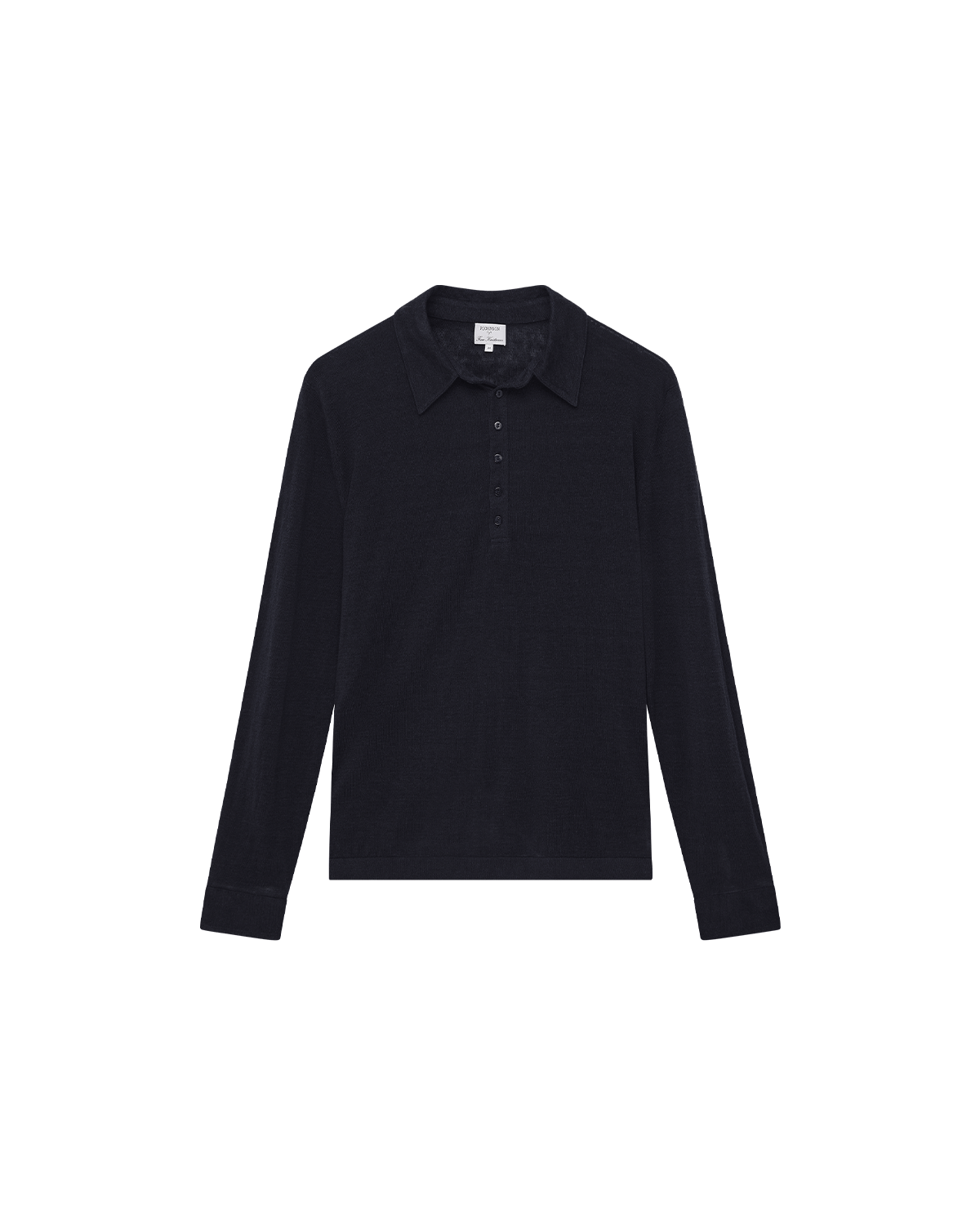 Linen Polo - Navy