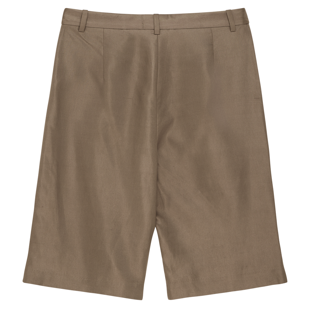 Maria Shorts - Taupe Dupioni