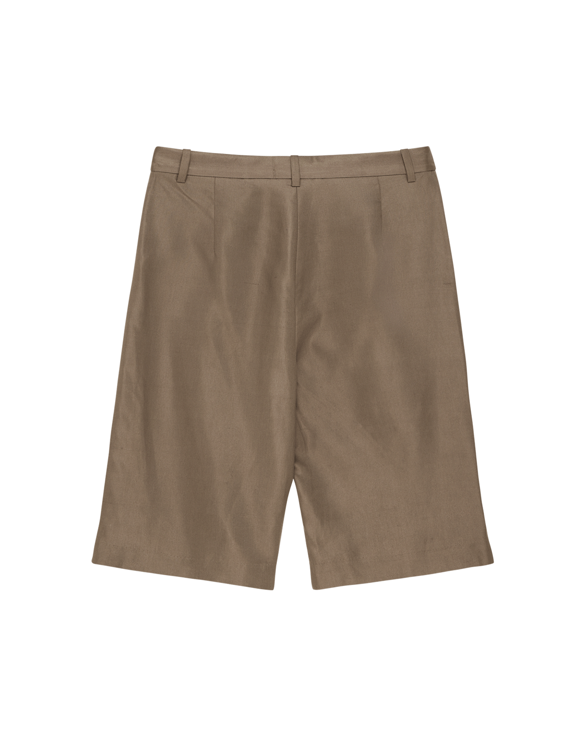 Maria Shorts - Taupe Dupioni