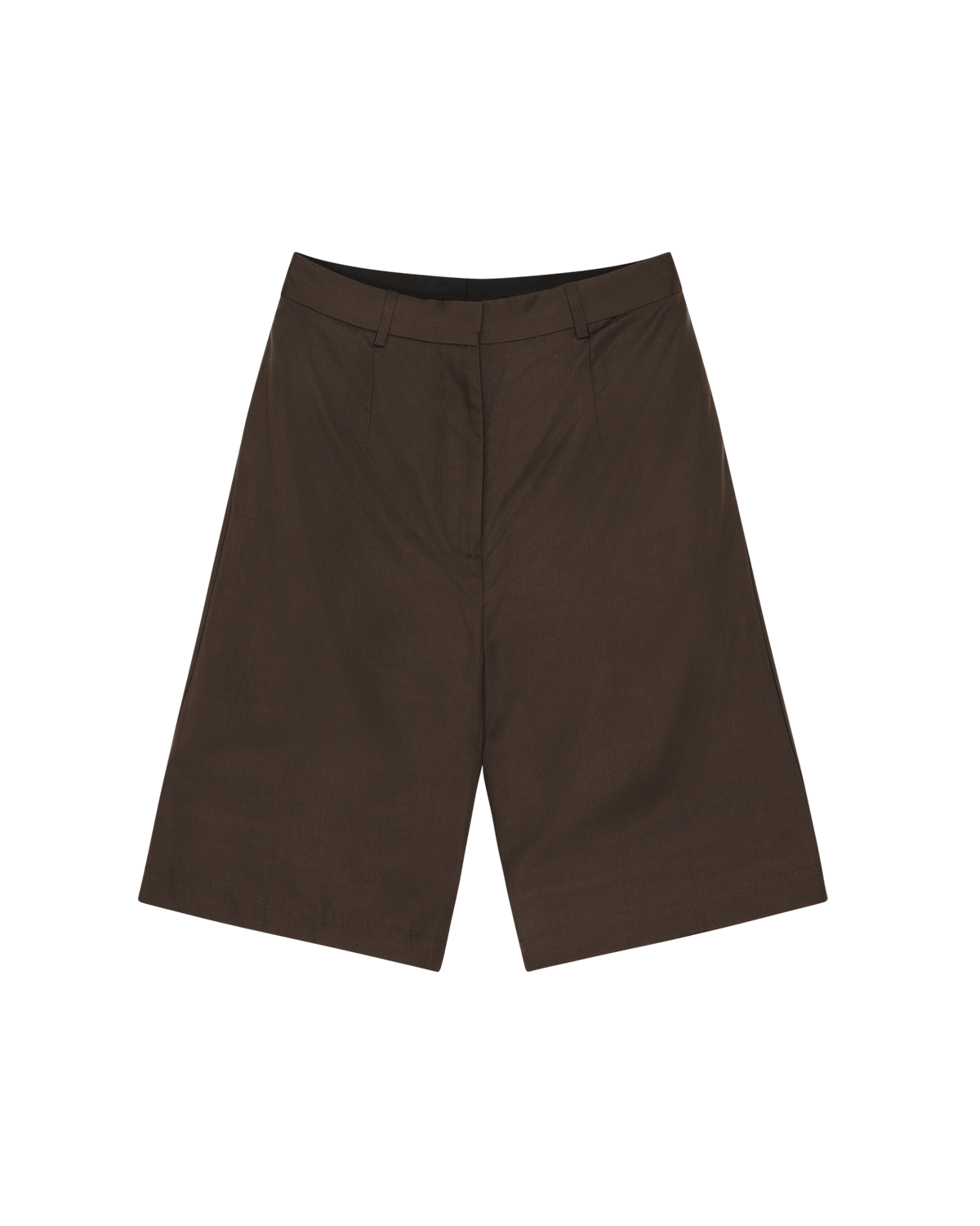Maria Shorts - Chocolate Dupioni