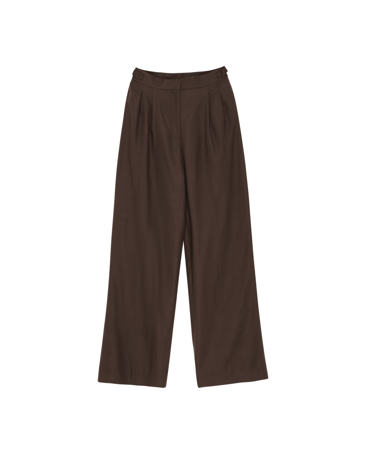 Perriand Trouser - Chocolate Dupioni