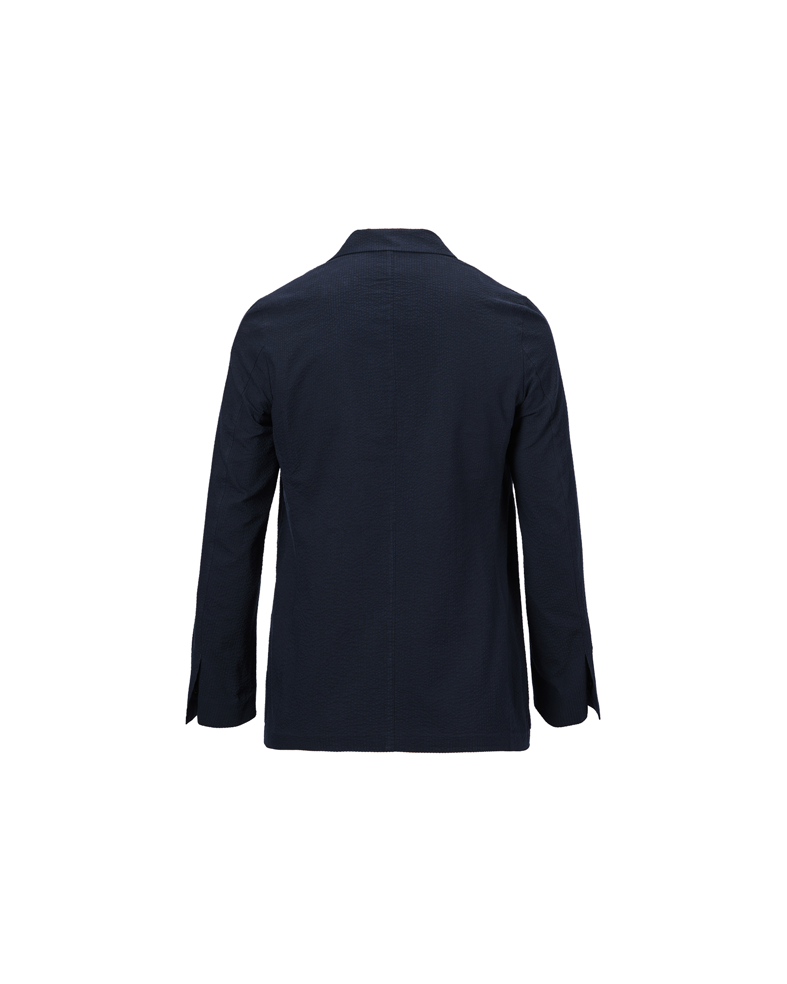 Slack Jacket - Navy Seersucker