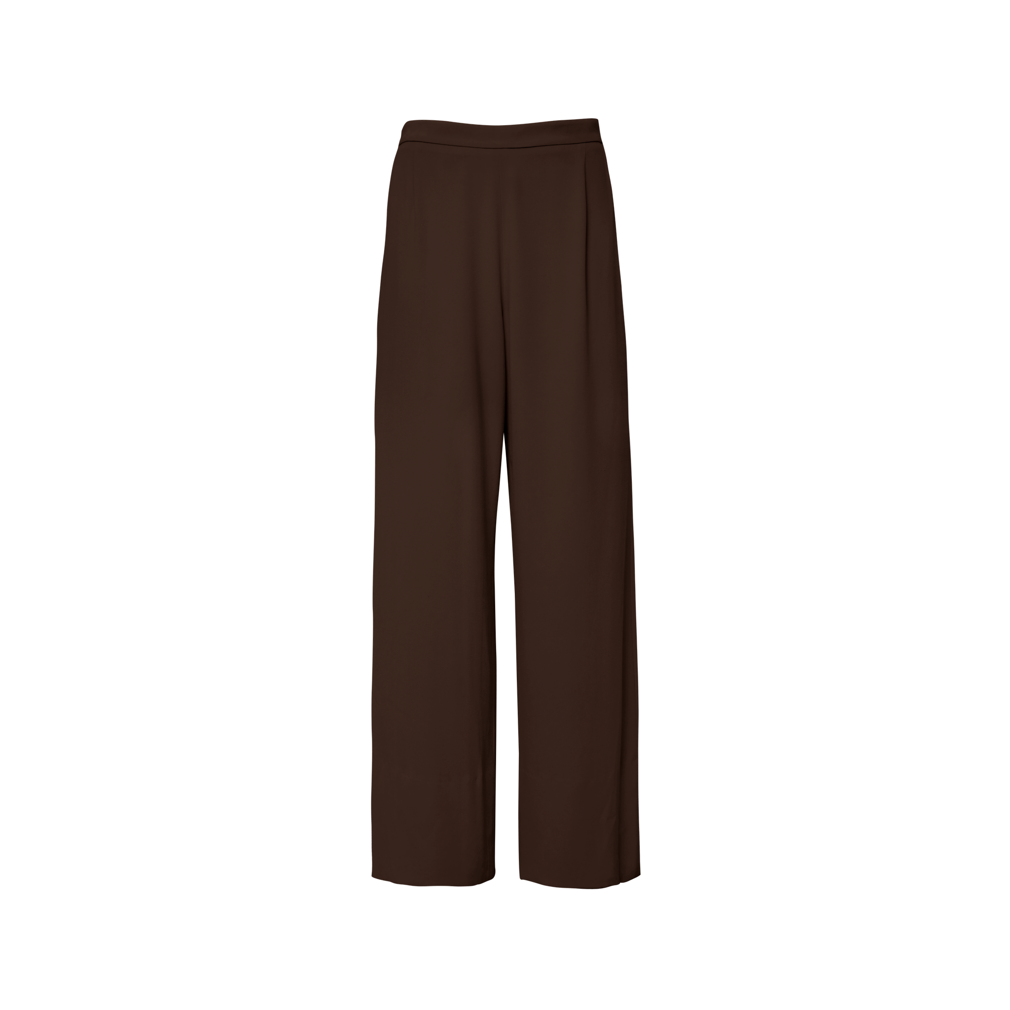Chocolate Silk Sofia Trouser