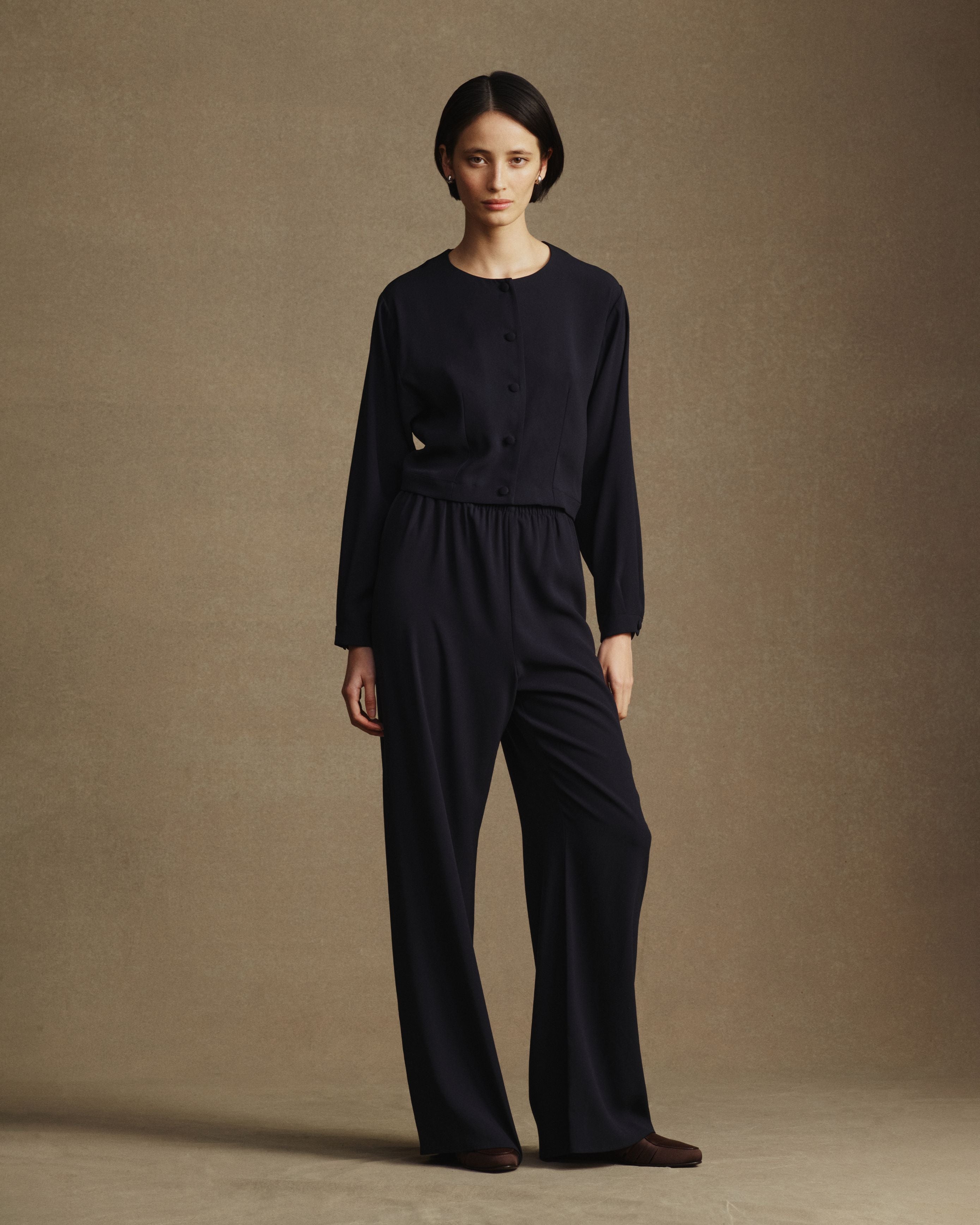 Florence Blouse - Navy