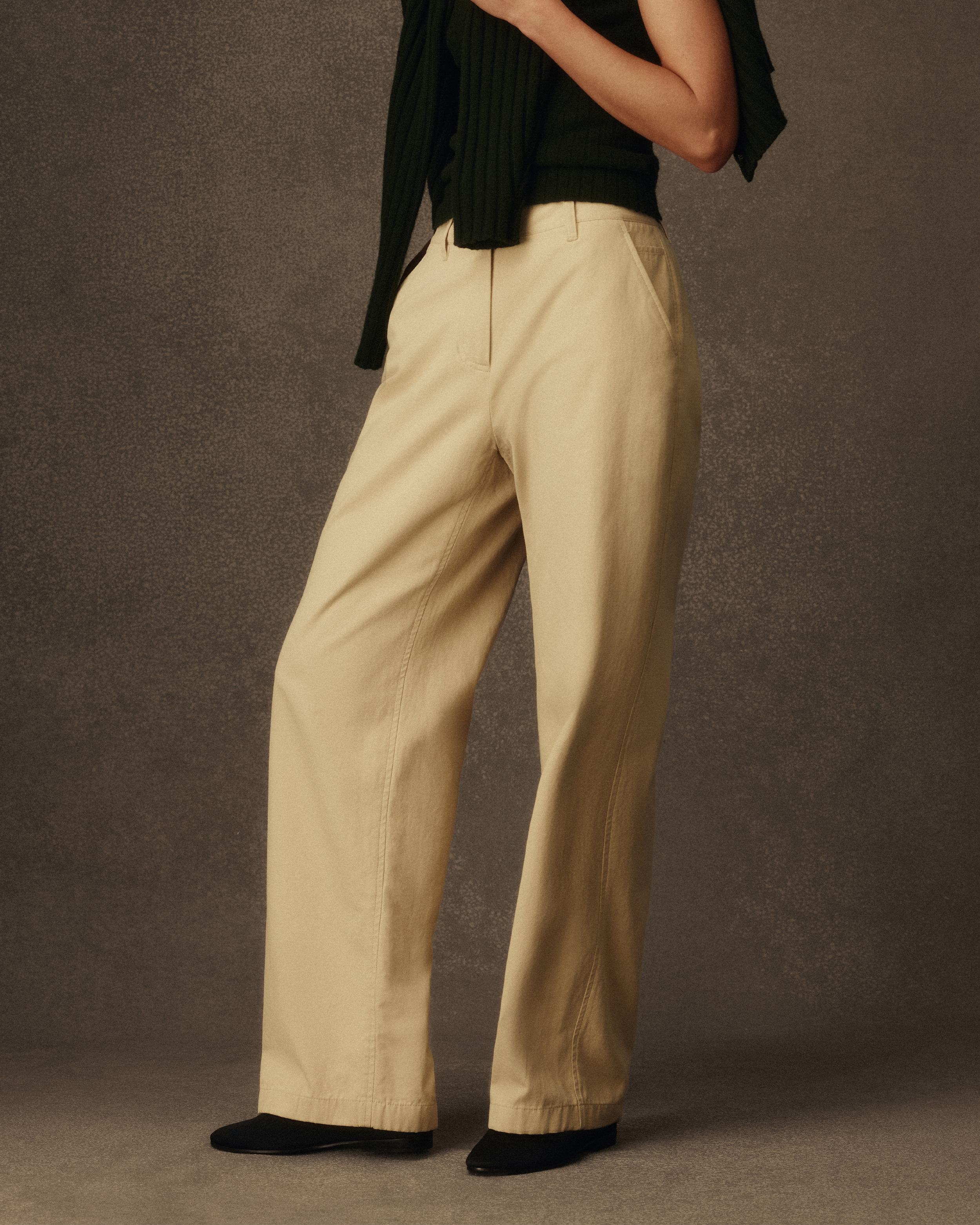 Hendy Femme Trouser - Sand