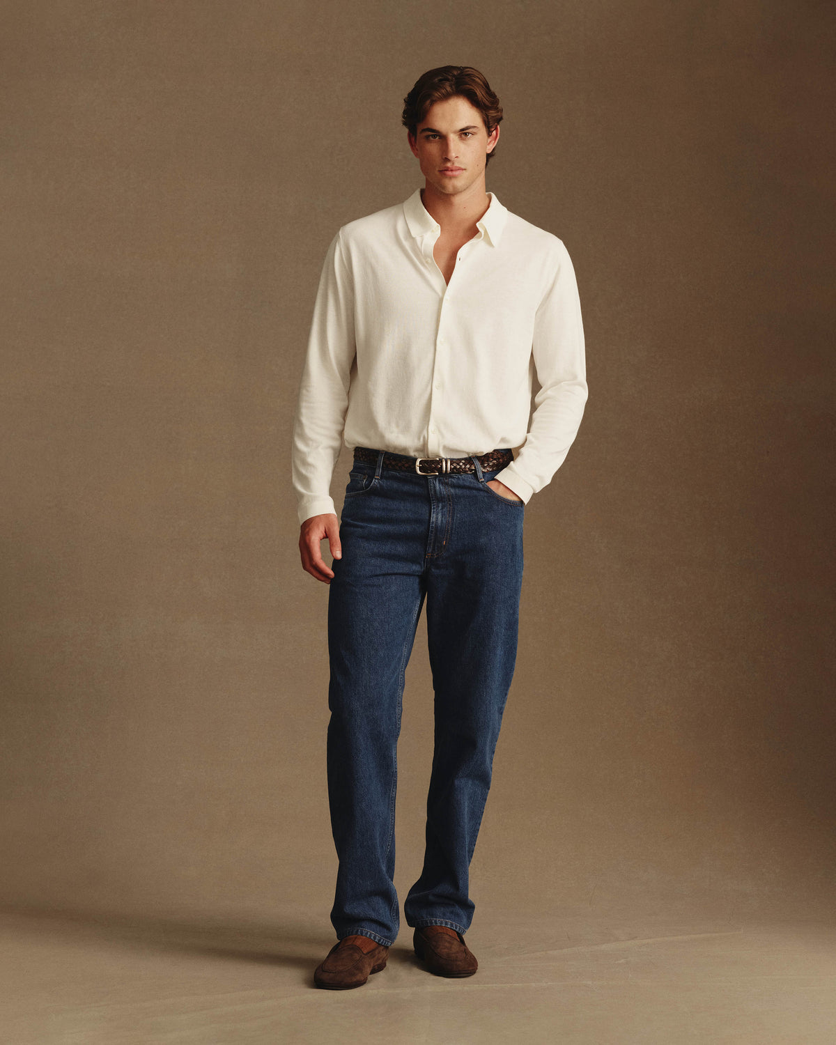Ice Cotton Shirt  - Off White