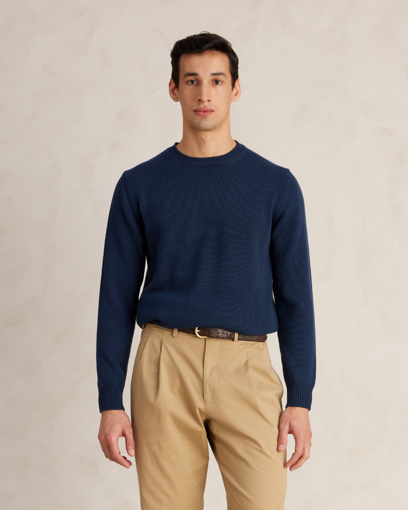 Ink Cotton Fisherman's Sweater
