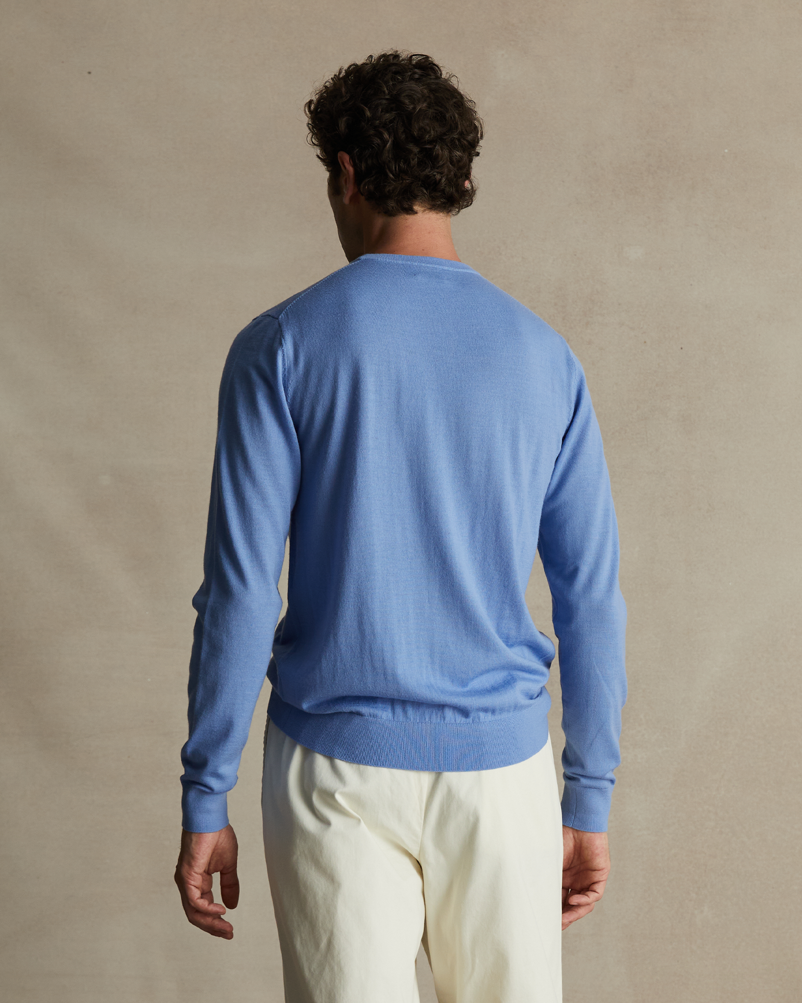 Dusty Blue Merino Sweater