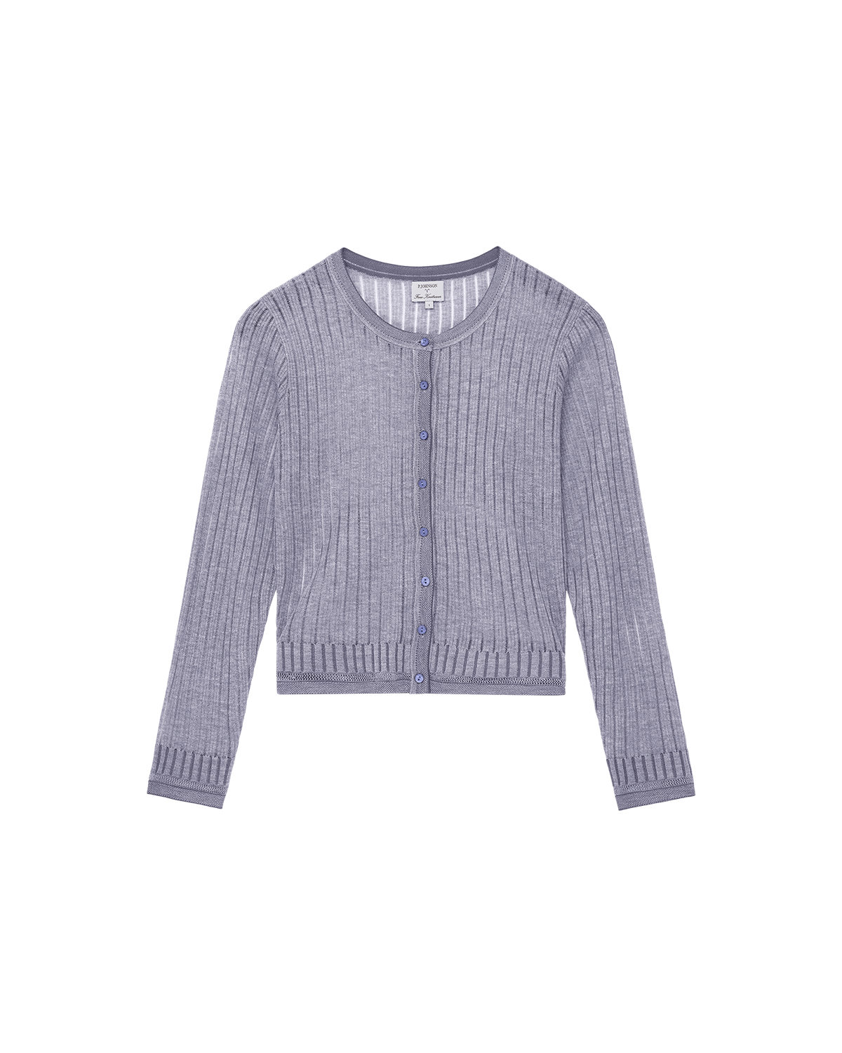 Edie Cardigan - Flores Blue