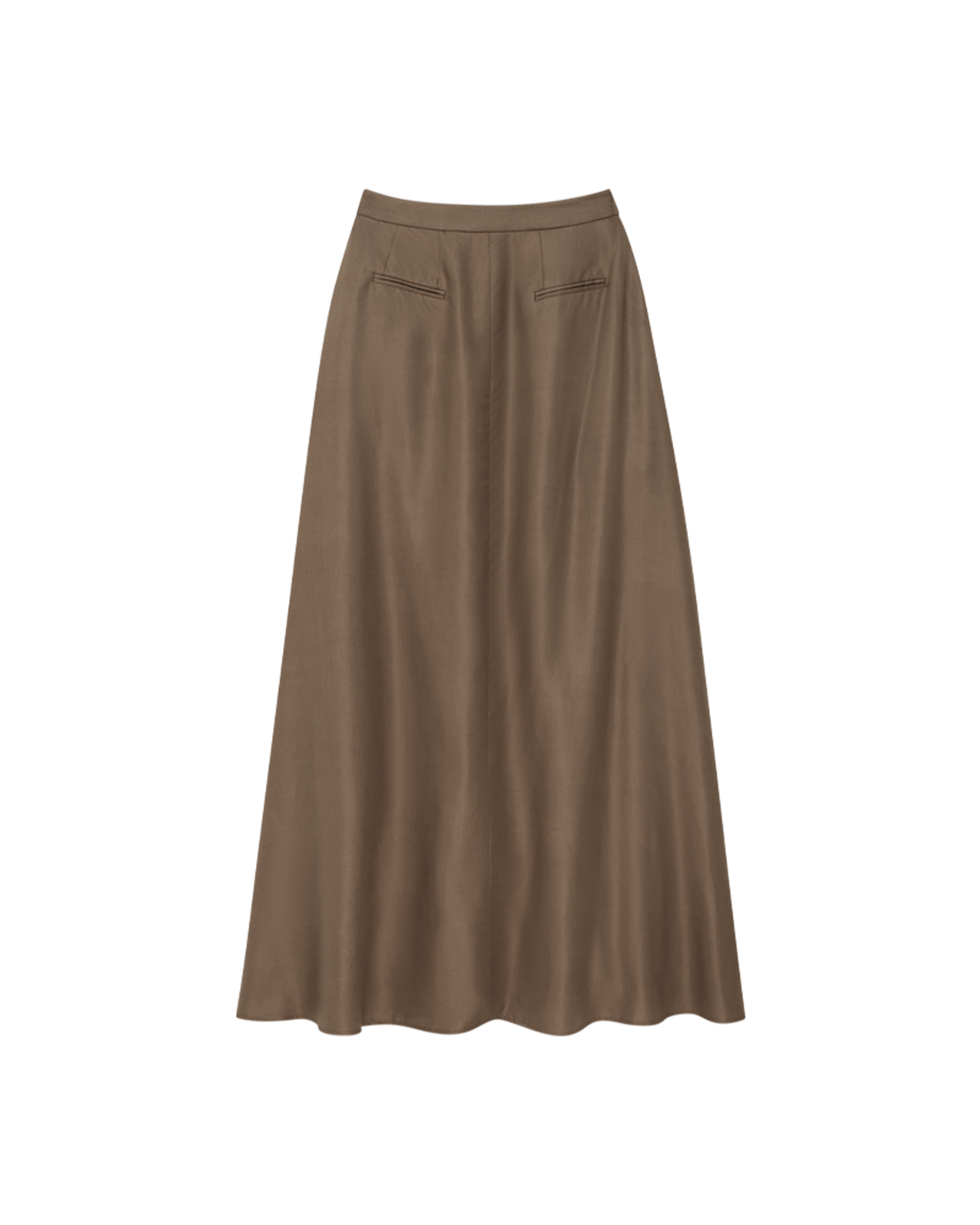 Kahlo Skirt - Taupe Dupioni