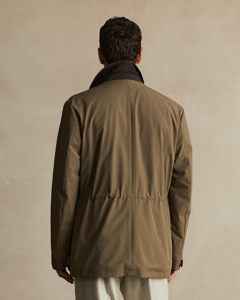 Khaki Technical Field Jacket