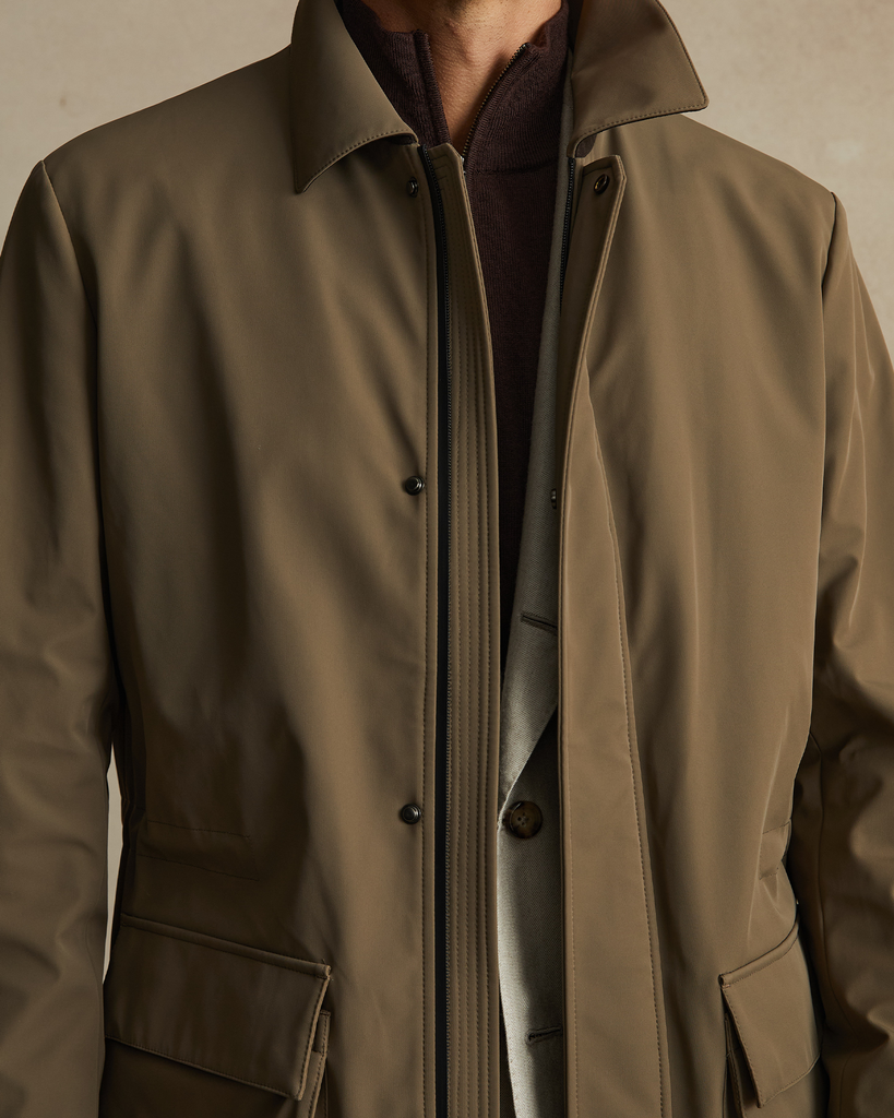 Khaki Technical Field Jacket