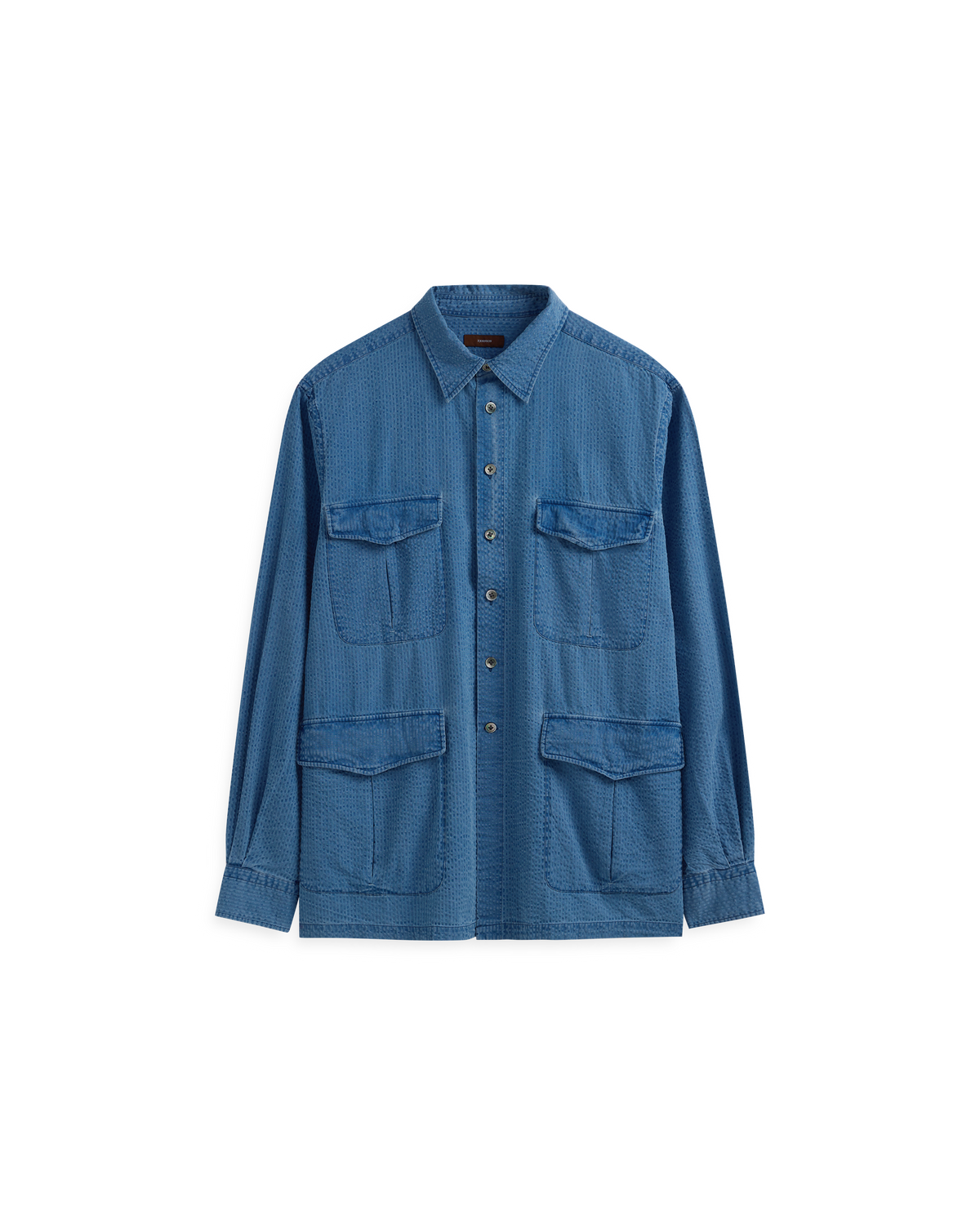 Lamu Shirt - Bleached Indigo