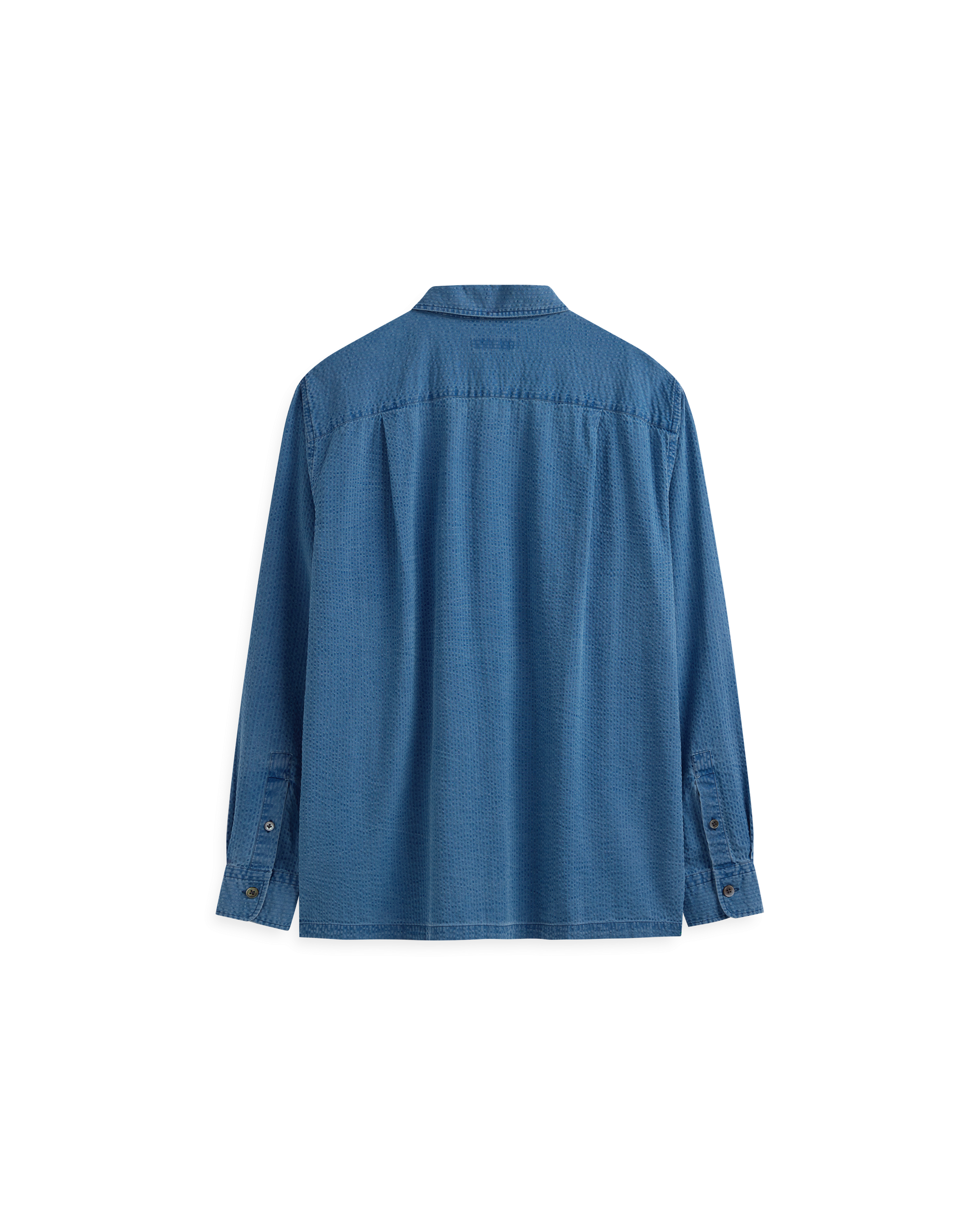 Lamu Shirt - Bleached Indigo