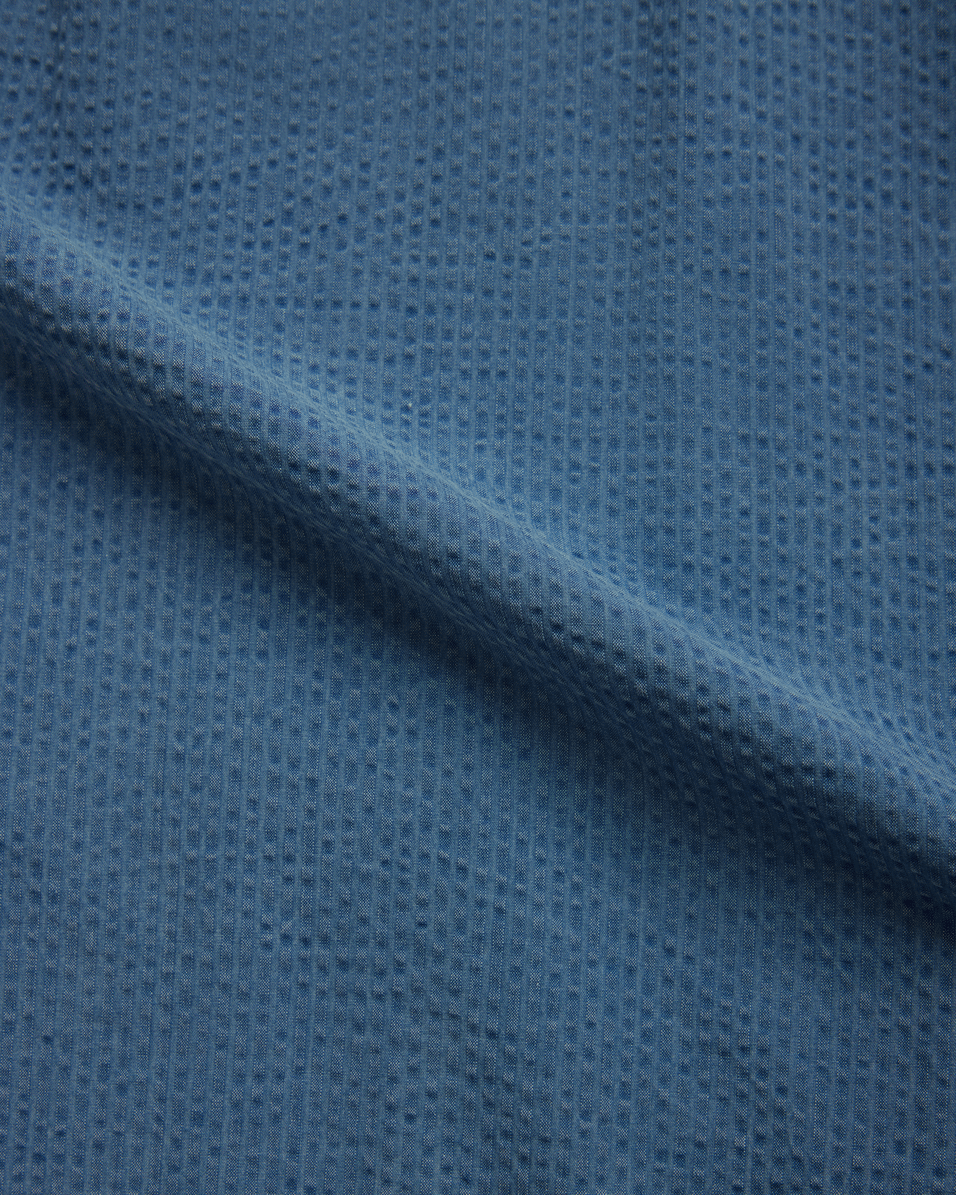 Lamu Shirt - Bleached Indigo