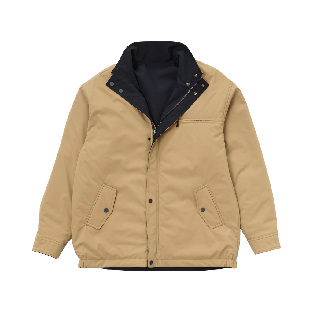 Navy Leon Reversible Park Jacket