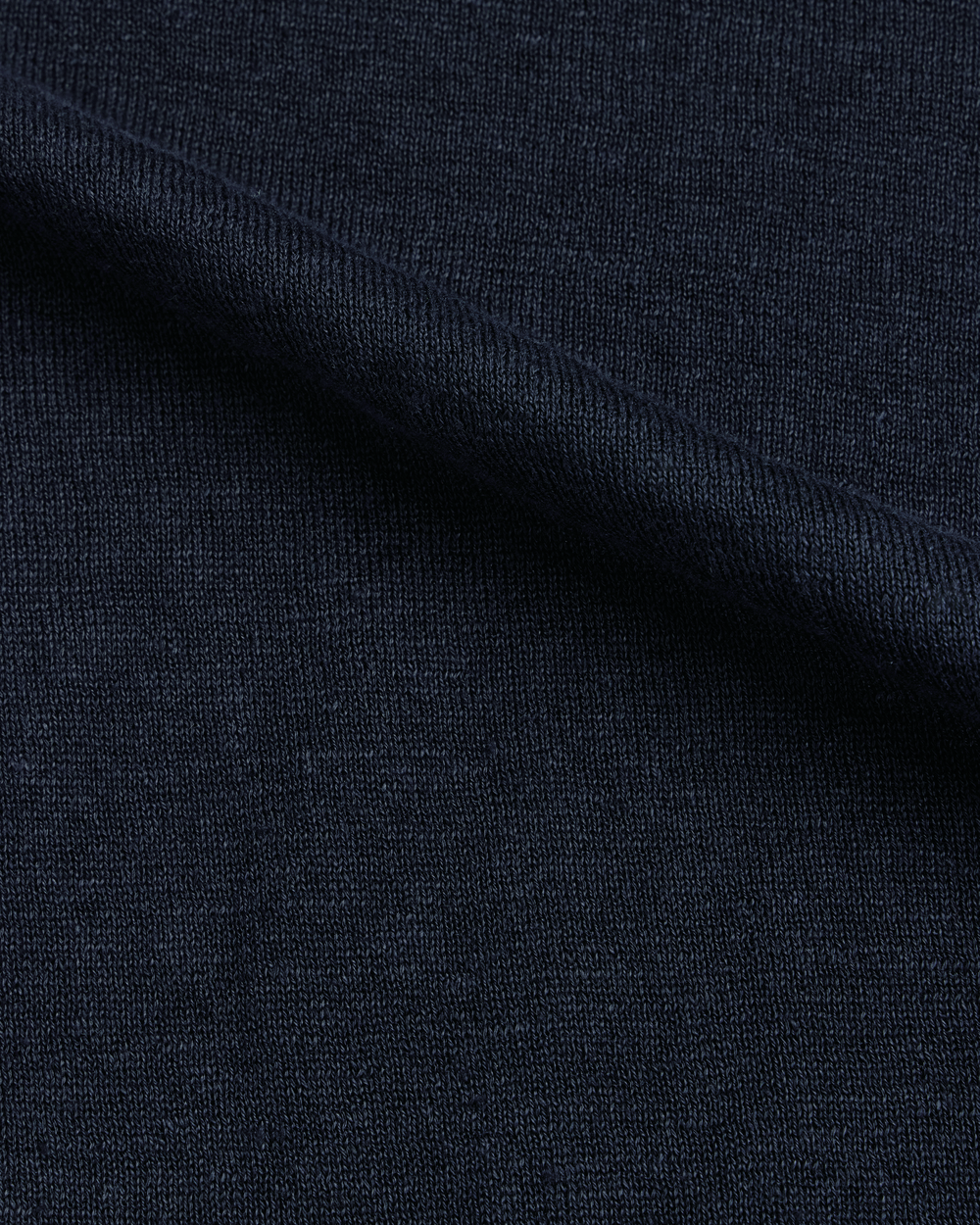 Linen Tee - Navy