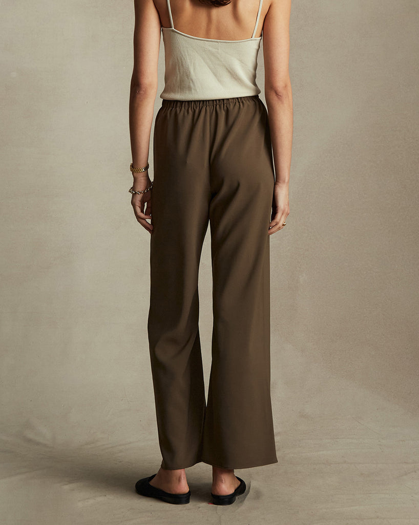 New Marella Trousers - Moss