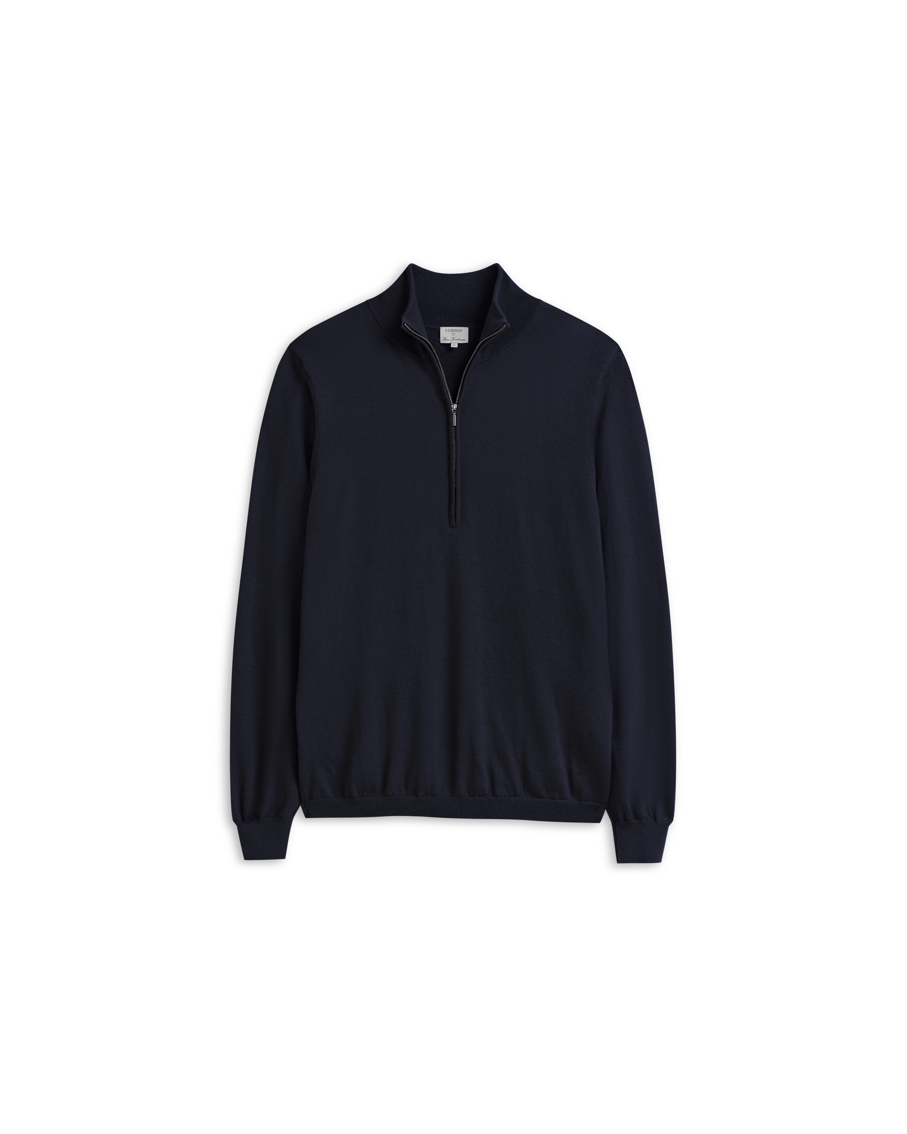Merino Quarter Zip - Navy