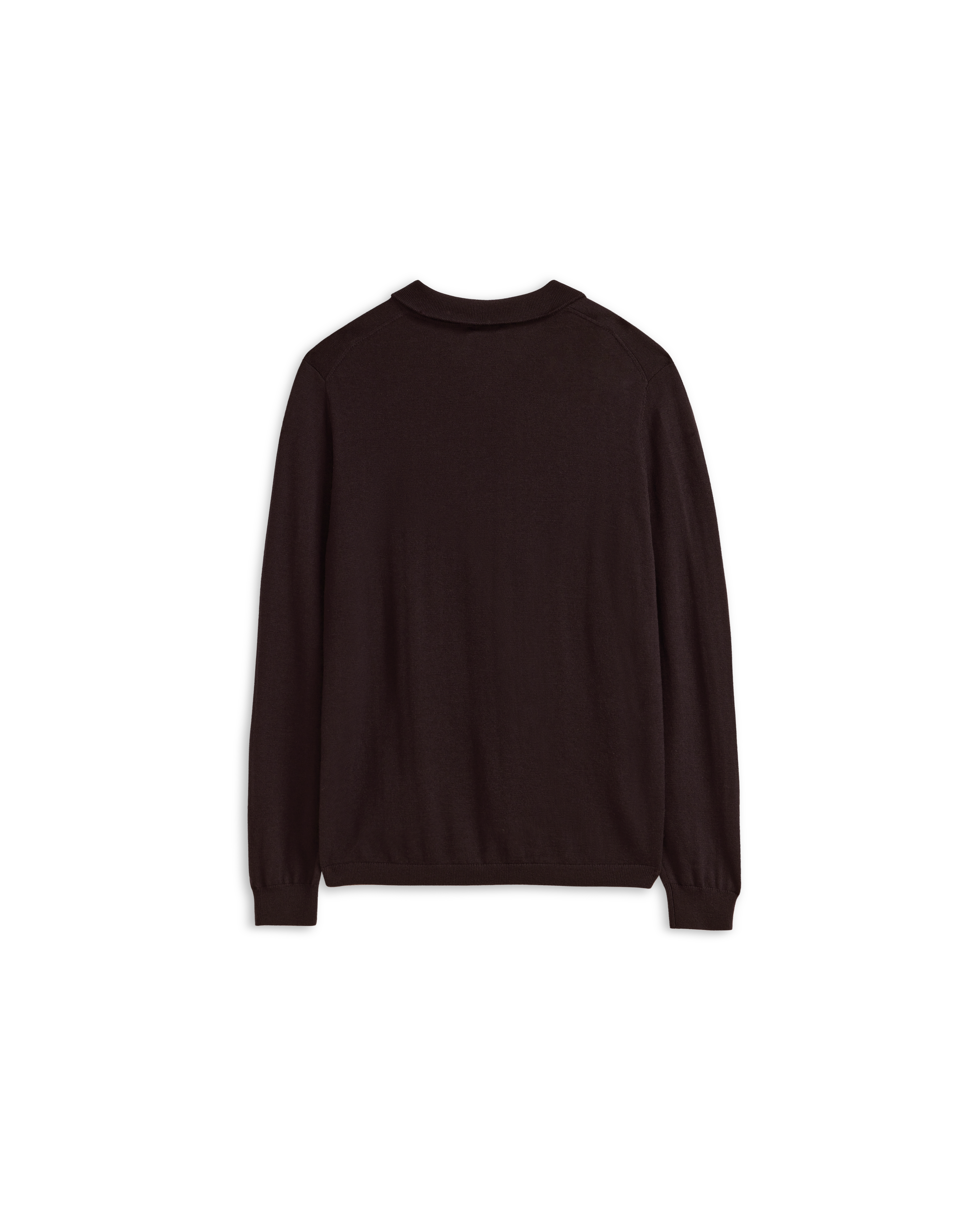 Cass Merino Quarter Zip - Espresso