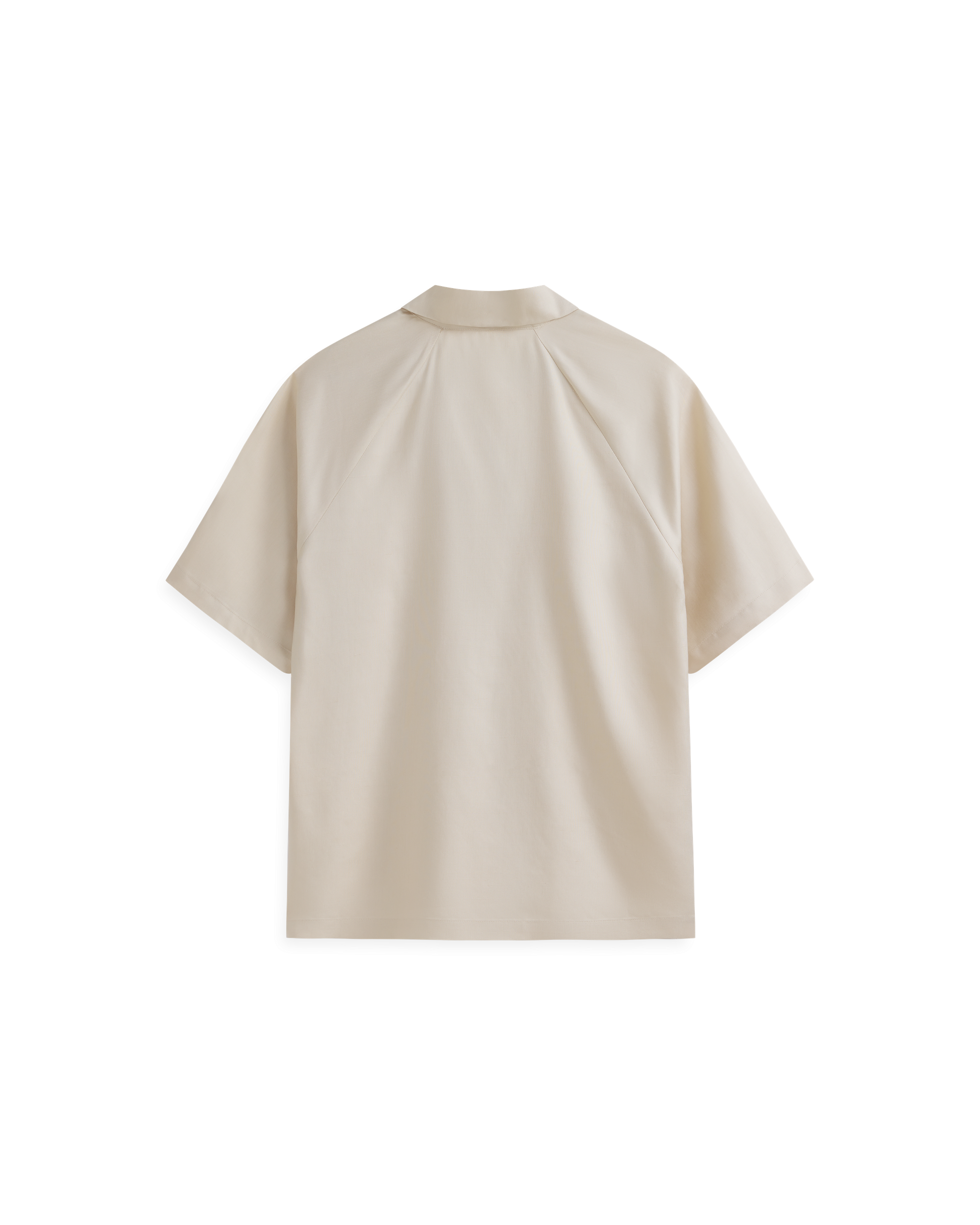 Montana Baseball Shirt - Beige Dupioni