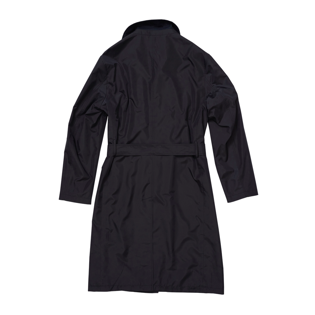 Navy Rain Mac