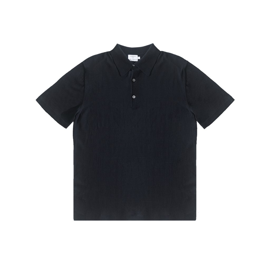 Ice Cotton Polo - Navy