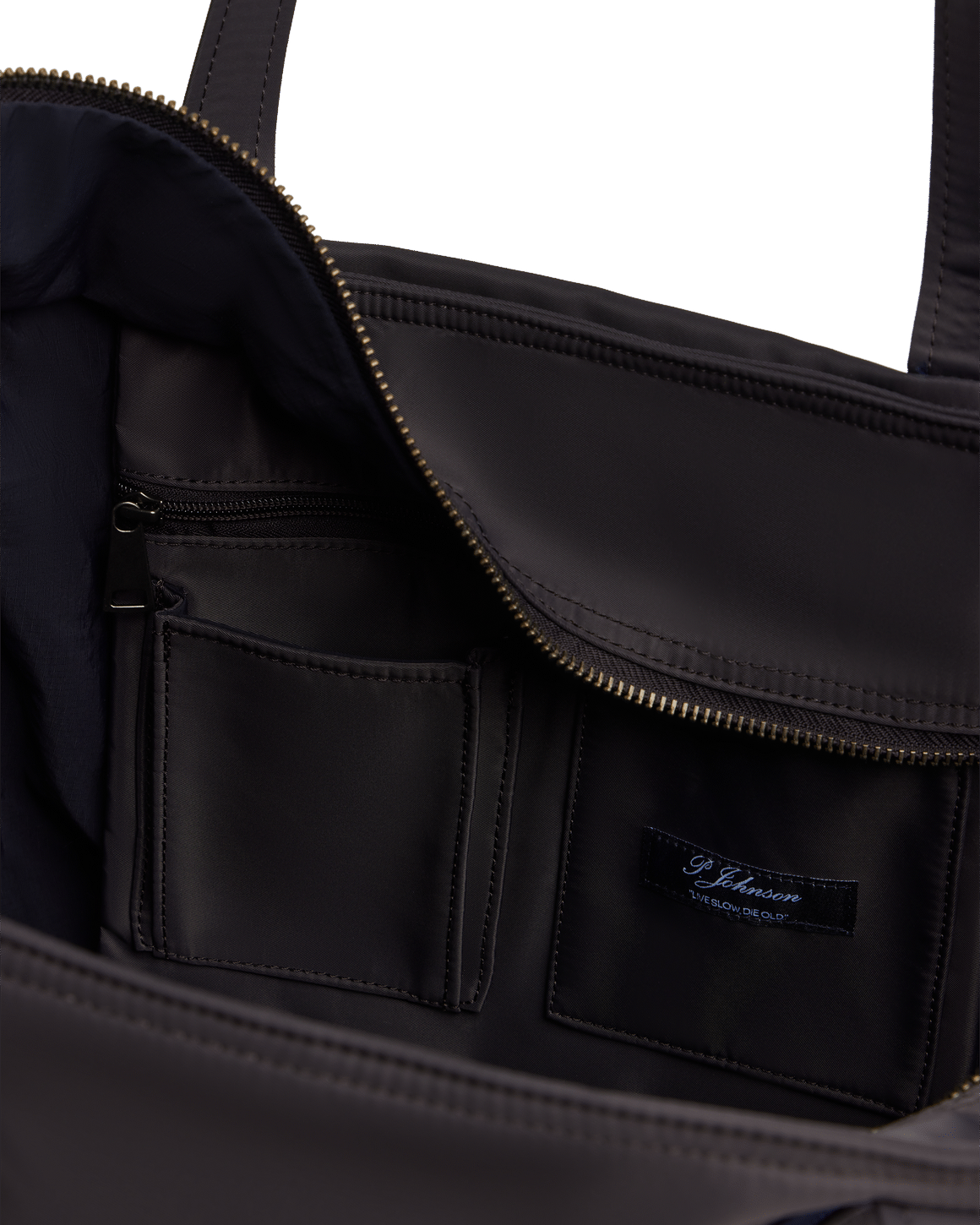 Nylon Tote Bag - Espresso