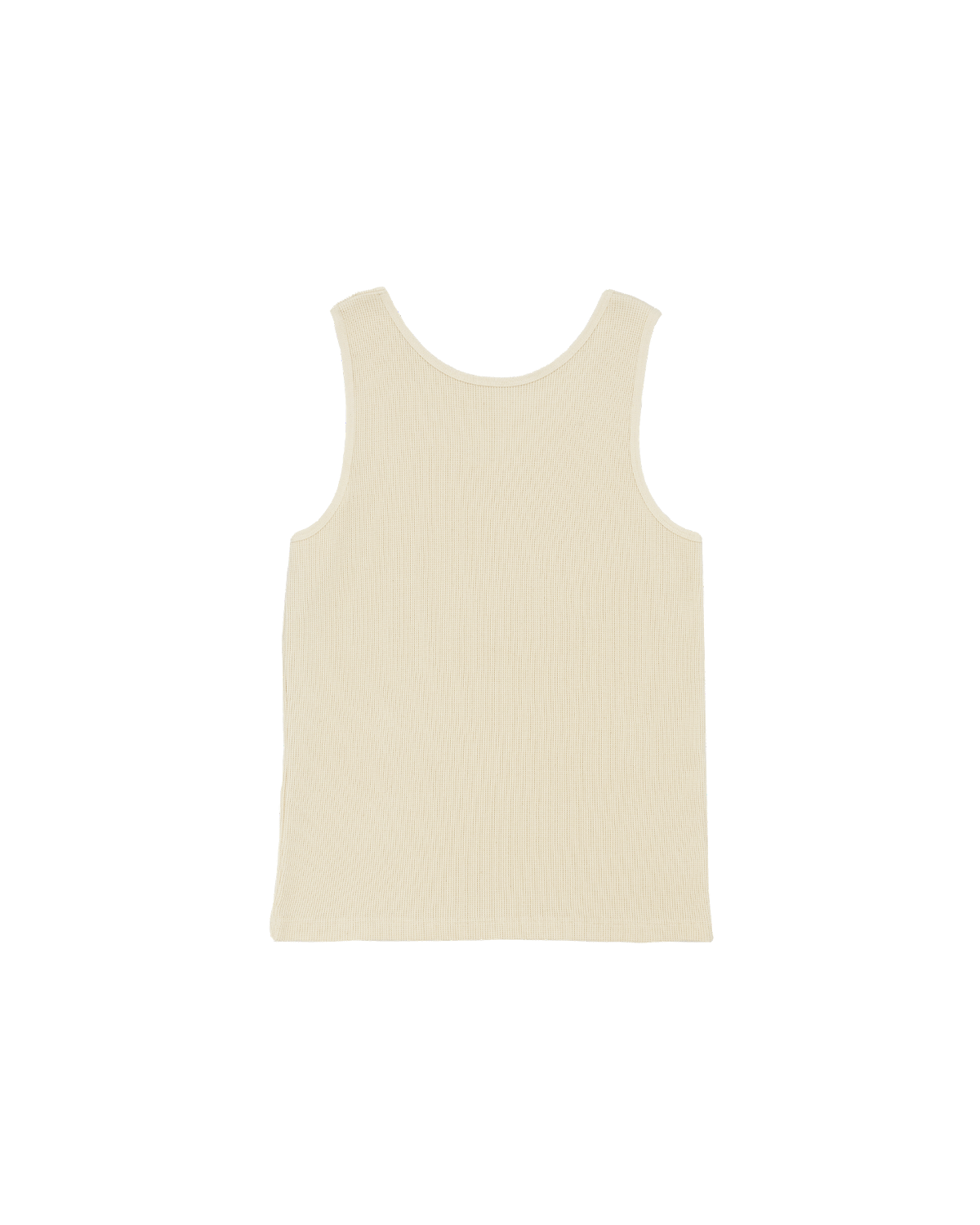 Beige Waffle Tank