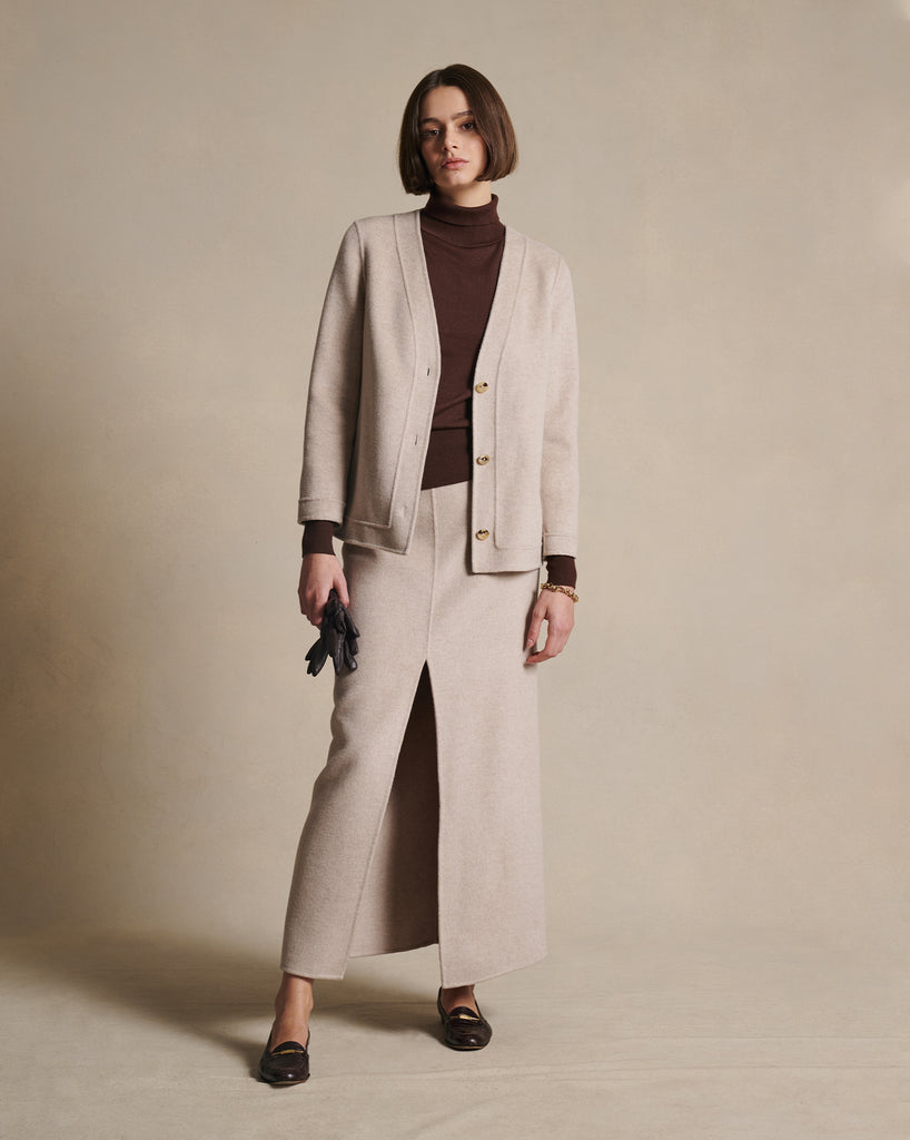 Martina Maxi Skirt - Oat