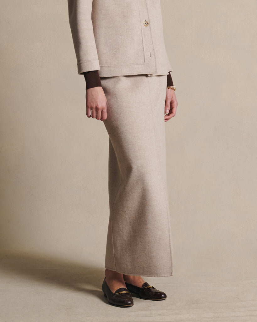 Martina Maxi Skirt - Oat
