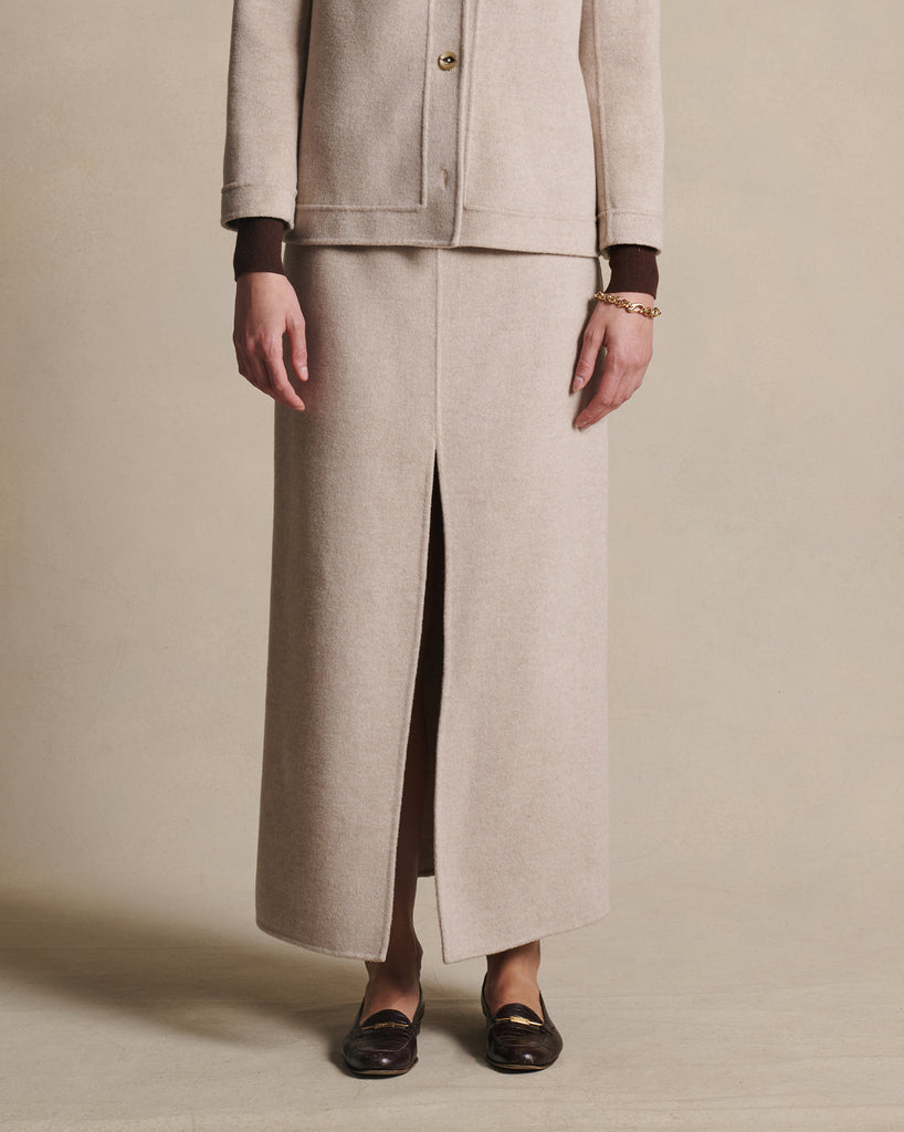 Martina Maxi Skirt - Oat