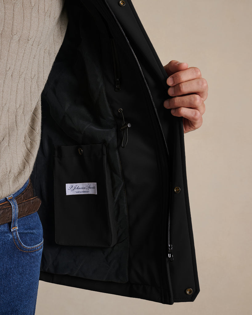 Technical Field Jacket - Black