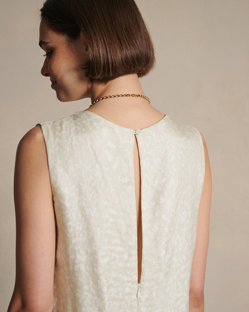 Mara Boat Neck Maxi Dress - Cloud