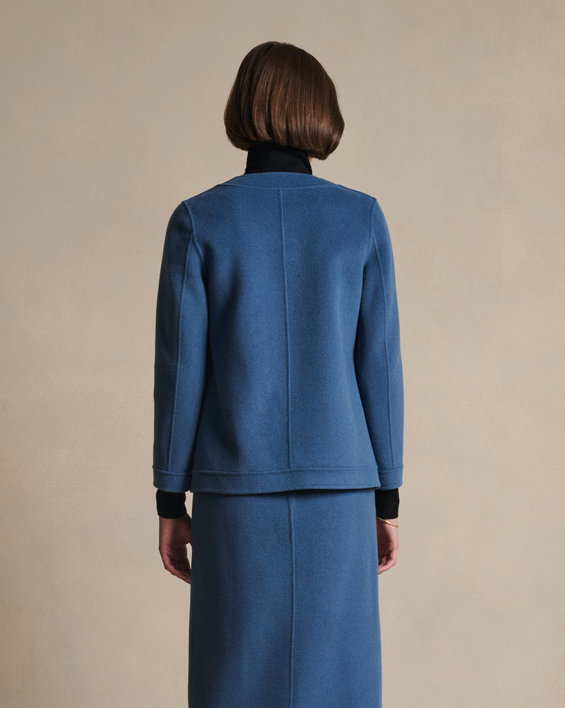 Elsa Jacket - Aegean Blue