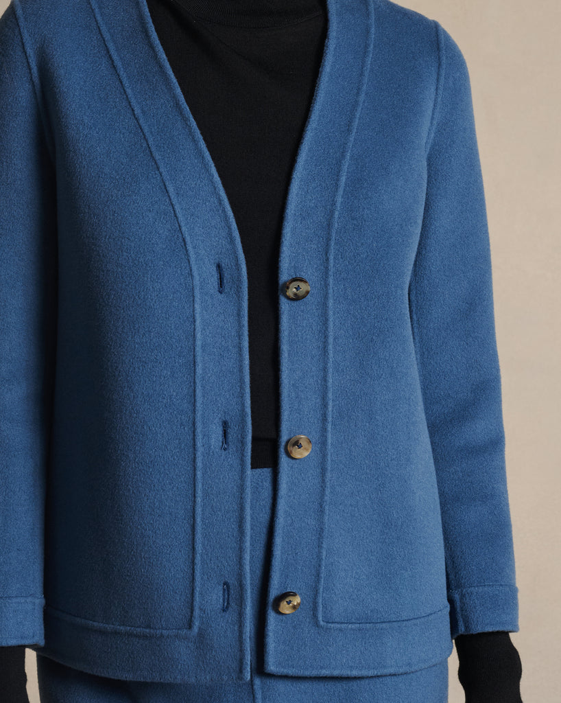 Elsa Jacket - Aegean Blue
