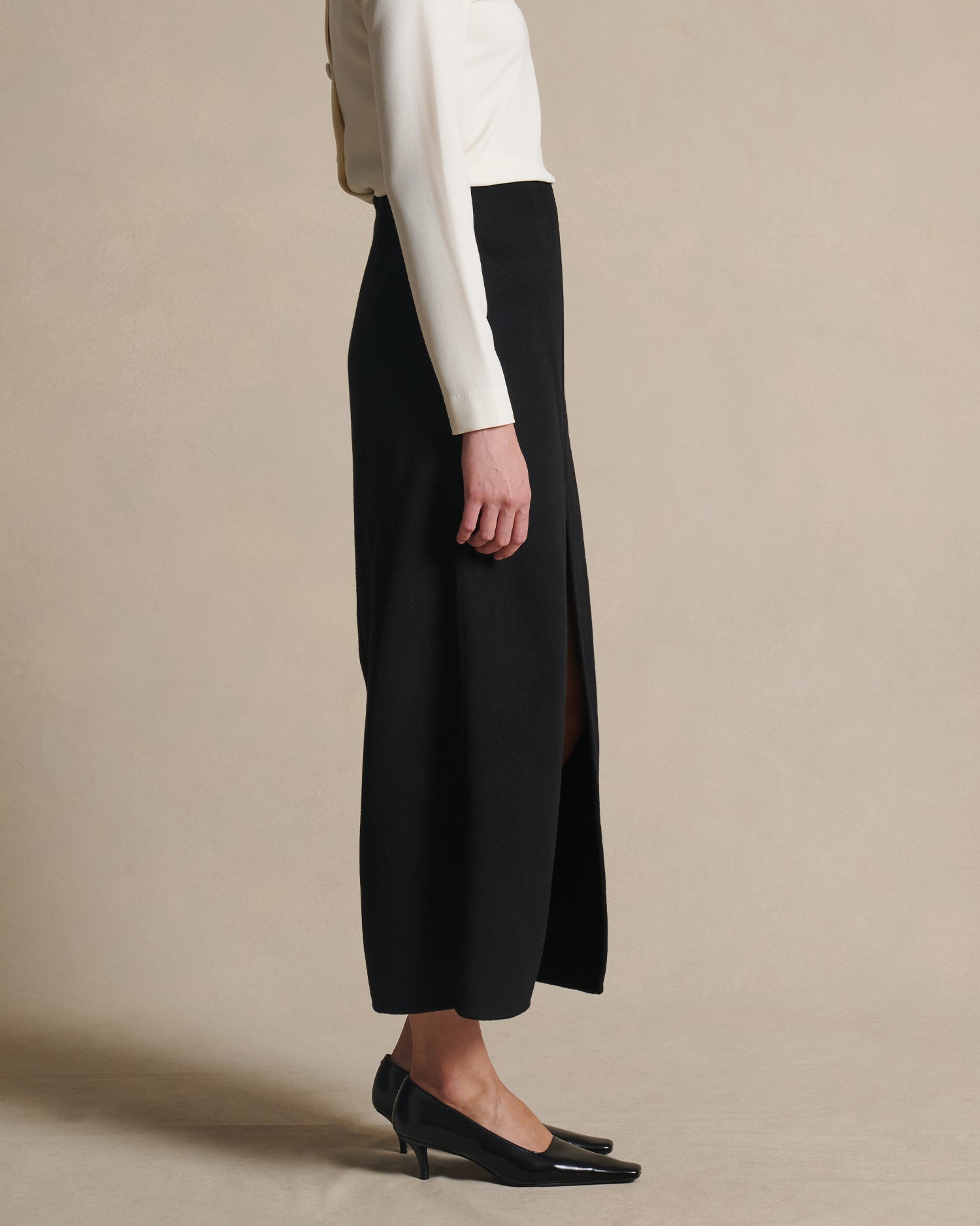 Martina Maxi Skirt - Black