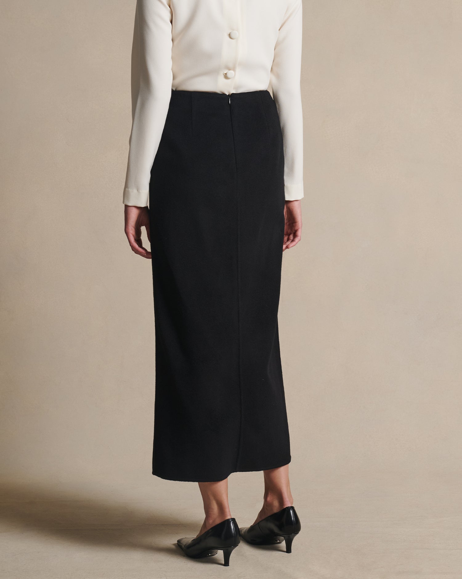 Martina Maxi Skirt - Black