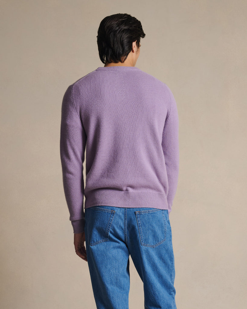 Cashmere Crew Neck - Lavender