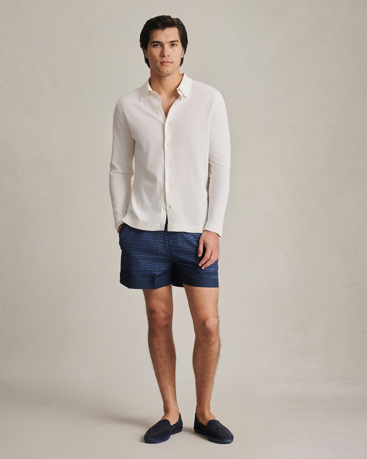 Rope Swim Shorts - Navy