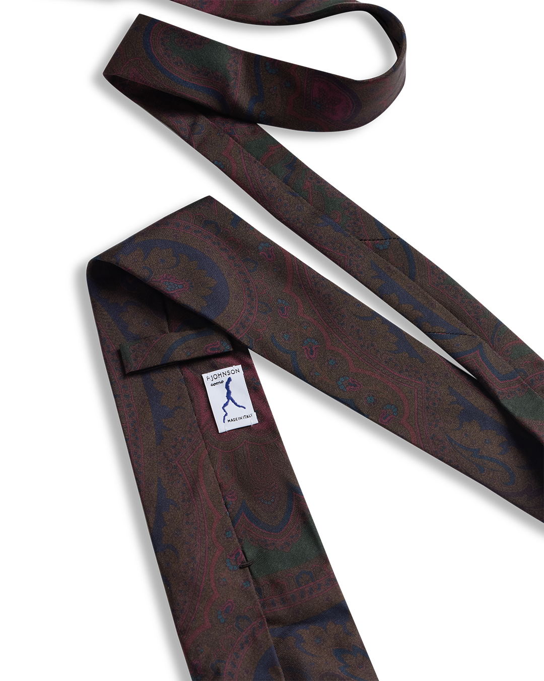 Paisley Madder Tie - Green
