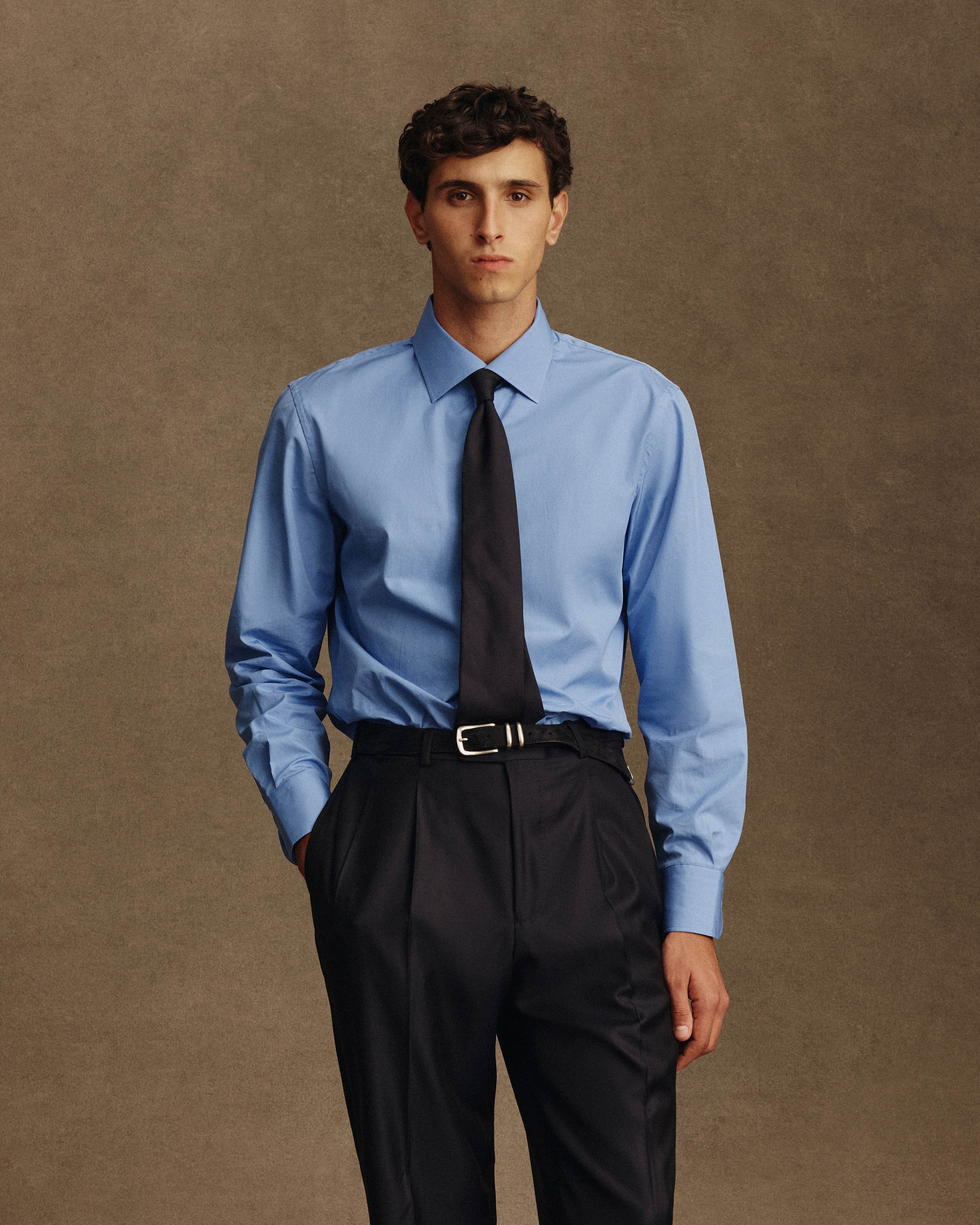 Perfect Shirt - Cornflower Poplin