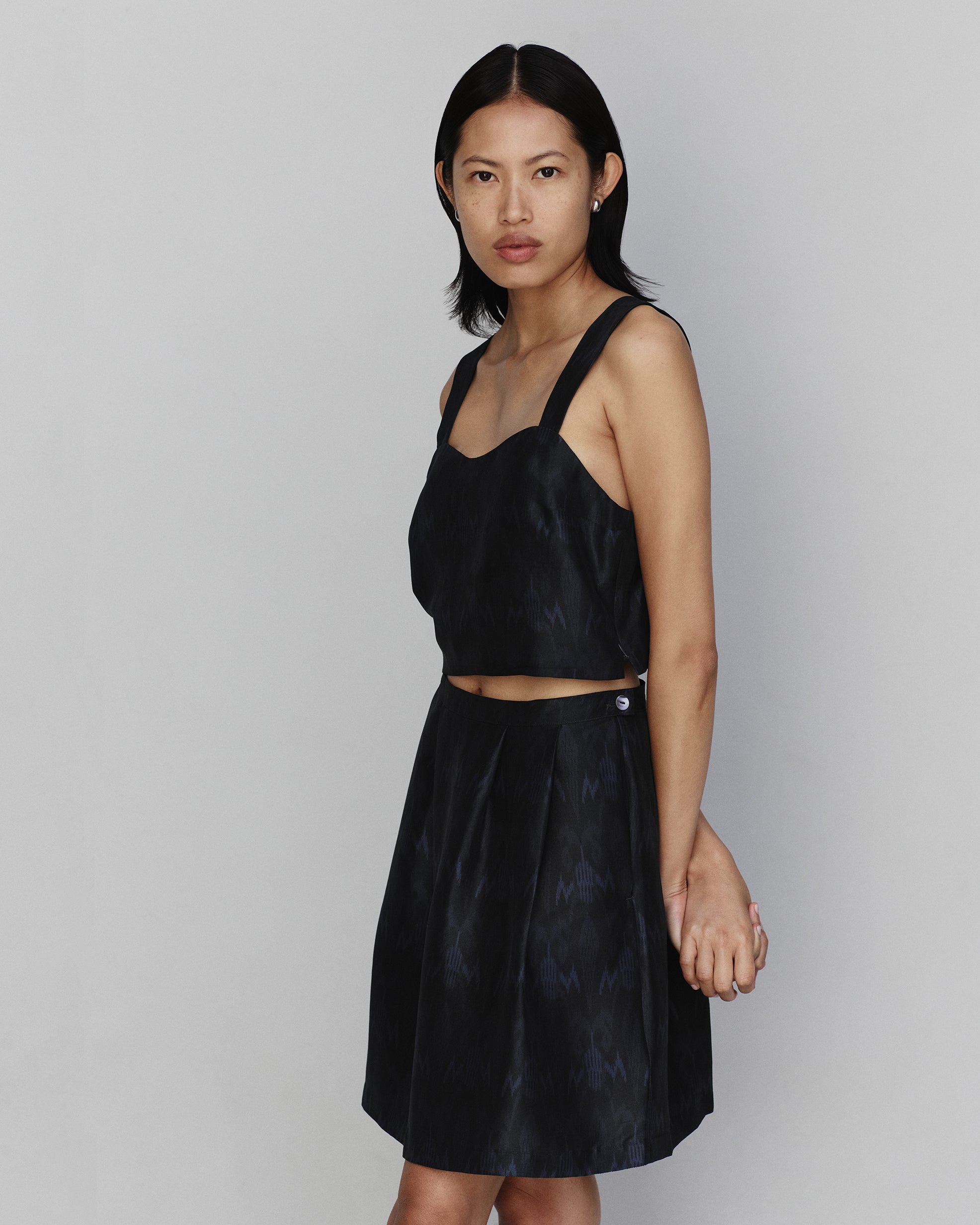 Pollok Skirt - Midnight Sumba