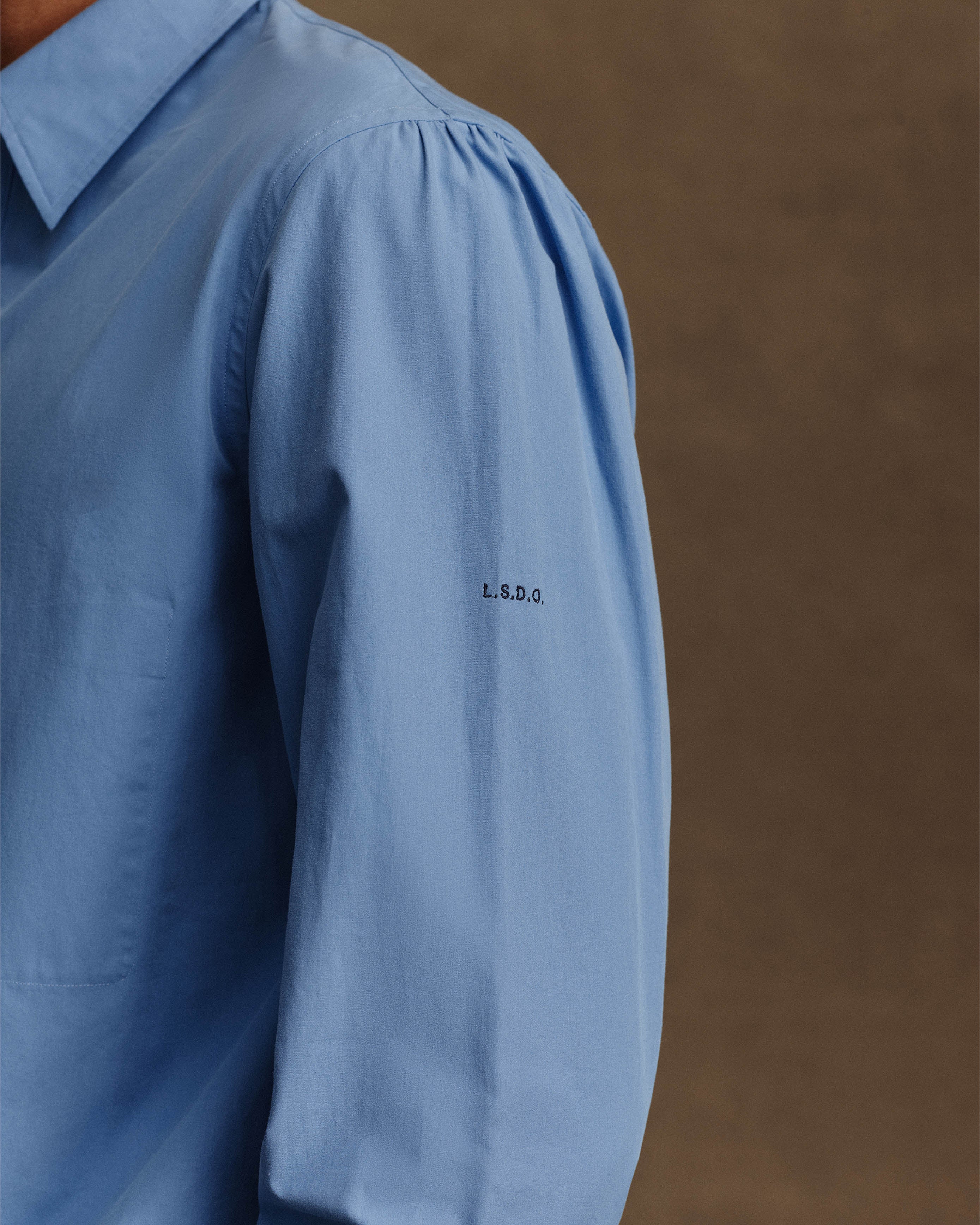 Poplin Popover - Cornflower